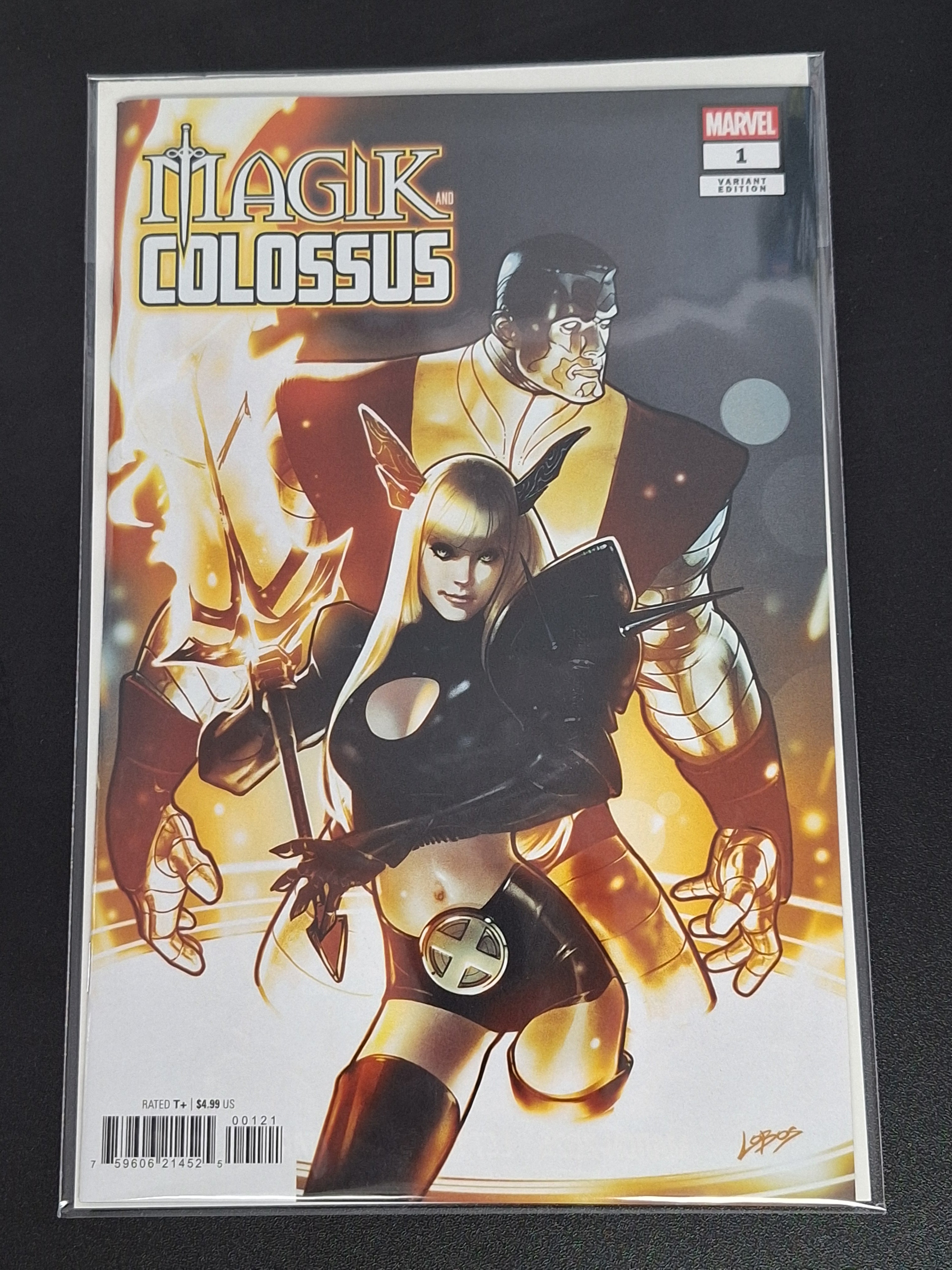 Magic And Colossus 1 Marvel 2026 Lobos Variant