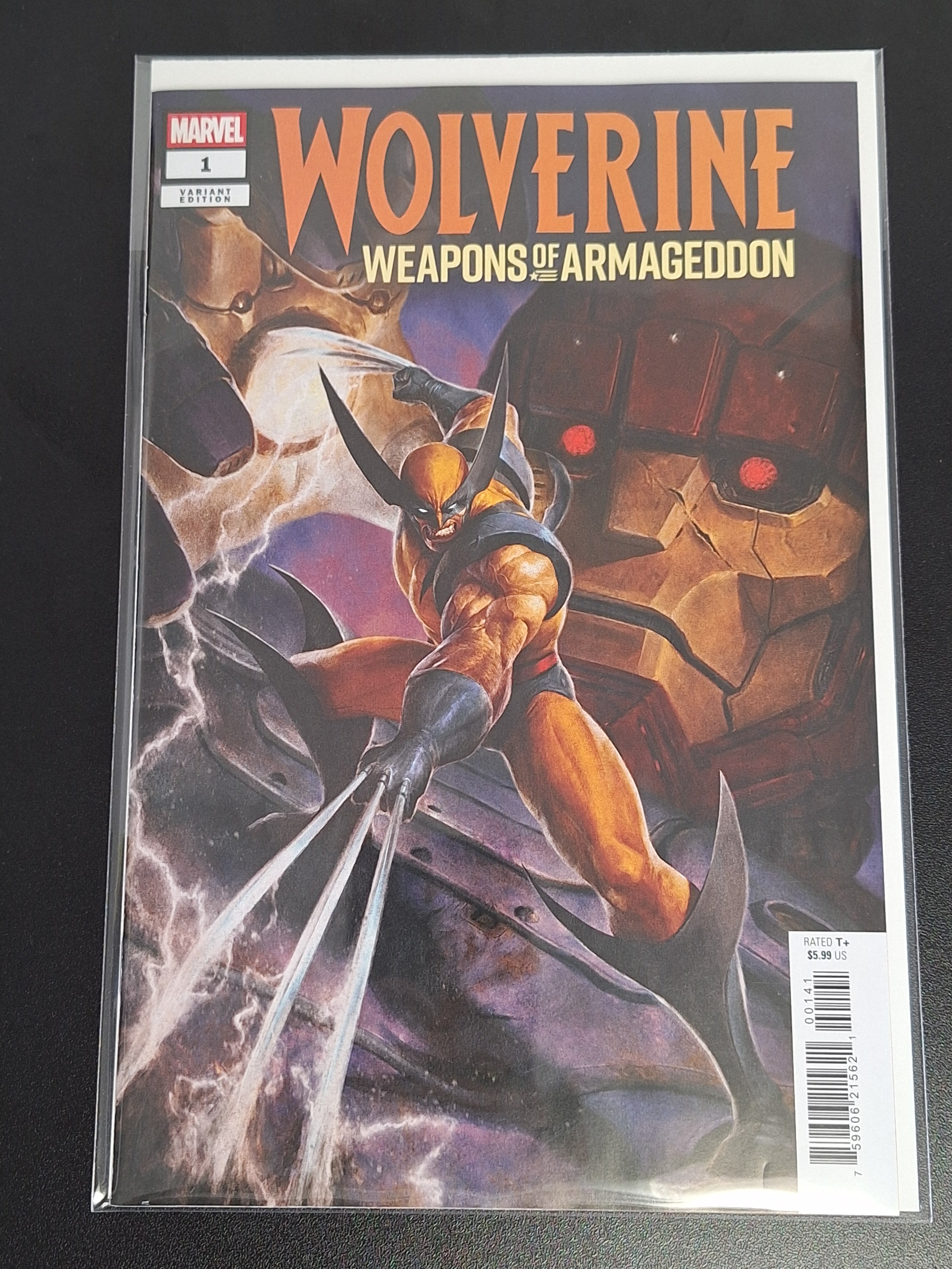 Wolverine: Weapons Of Armageddon 1 Marvel 2026 Dave Rapoza Variant