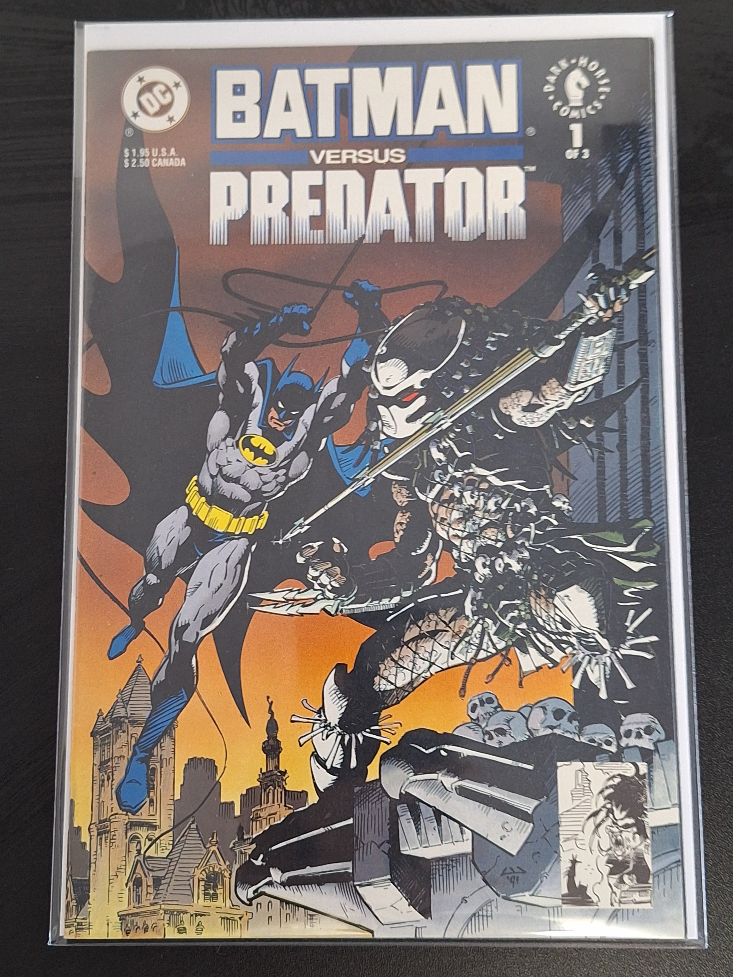 Batman Versus Predator 1 DC Dark Horse 1992