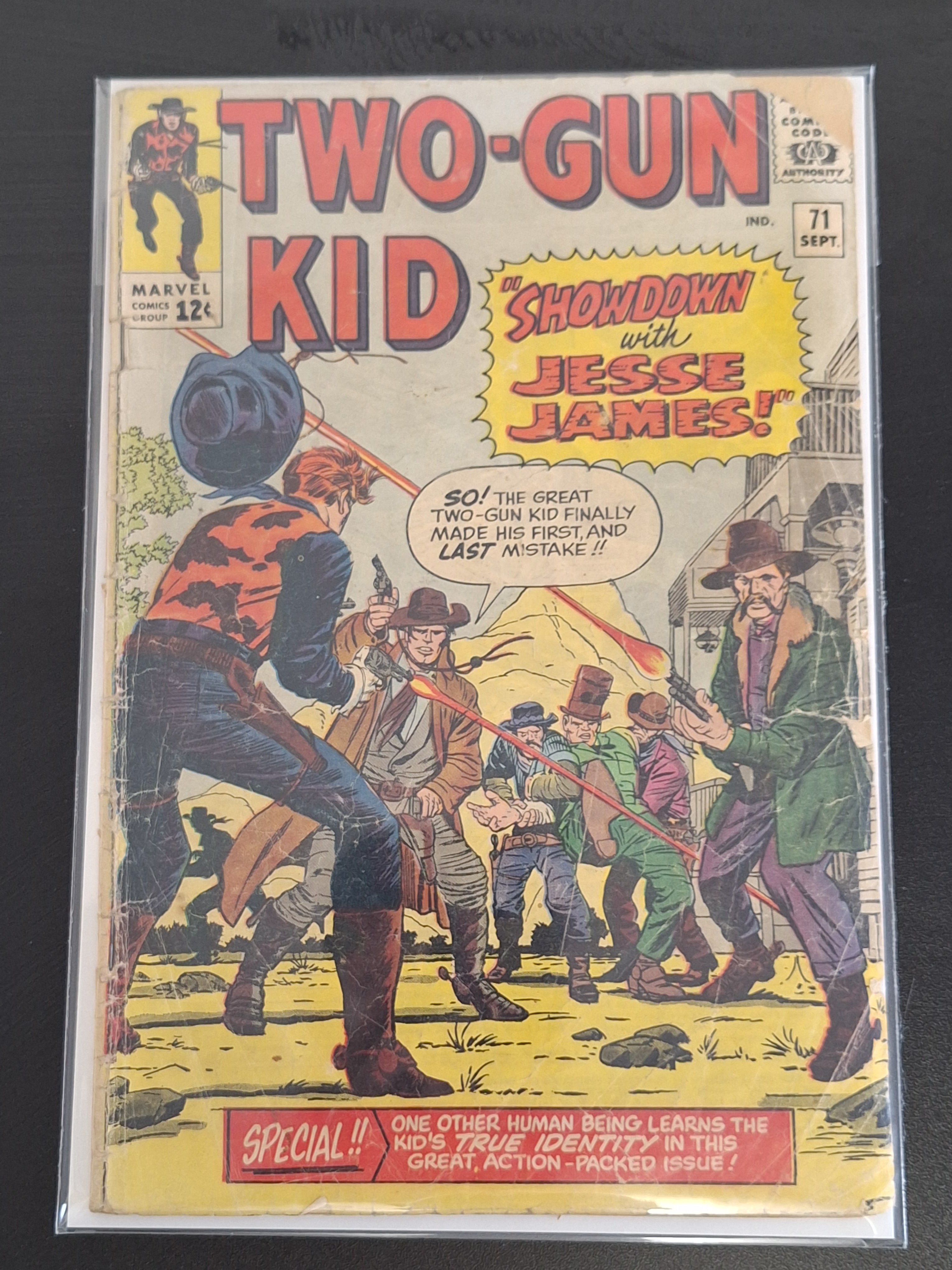 Two-Gun Kid 71 Marvel 1964 Showdown With Jesse James