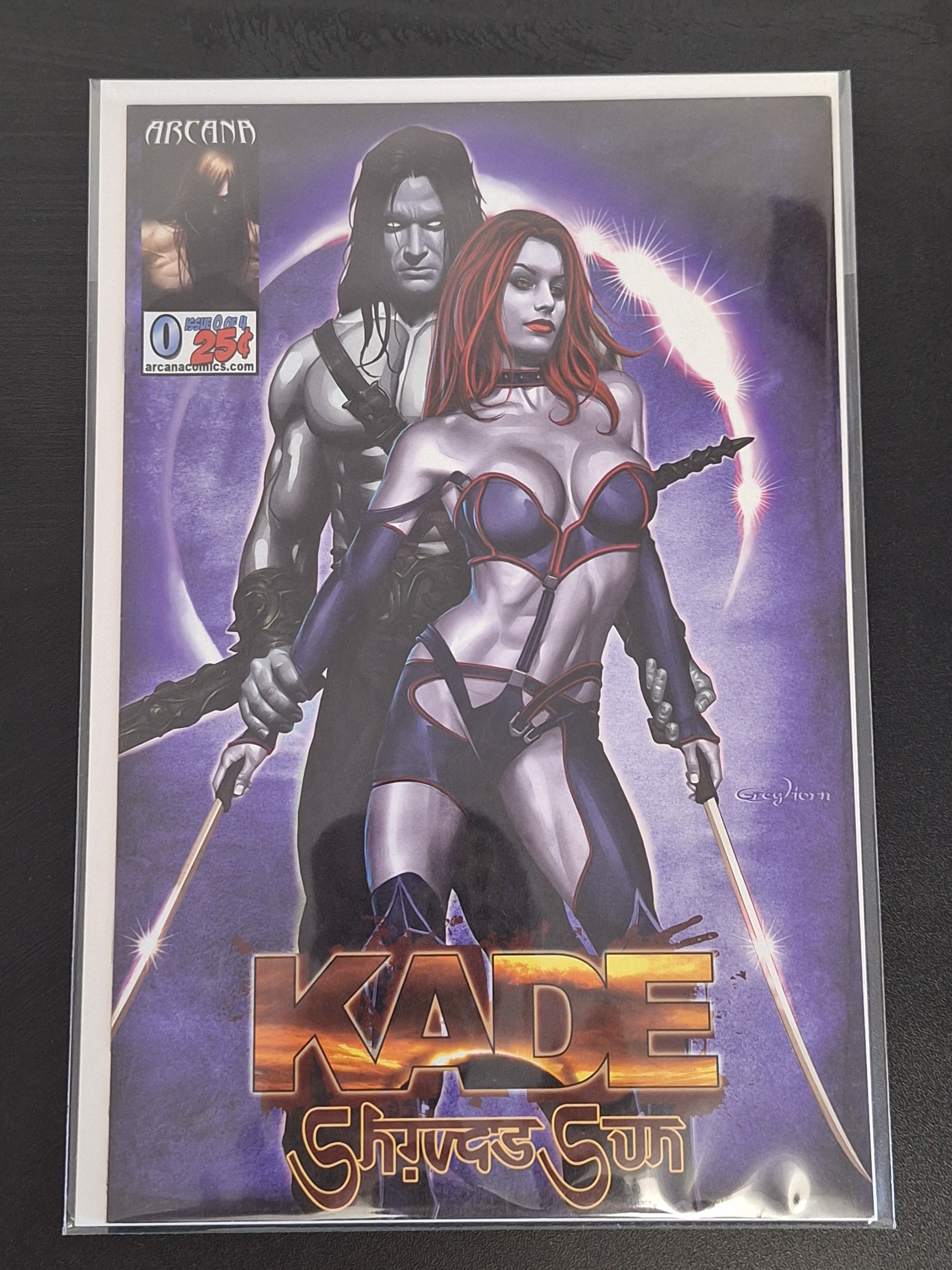 Kade: Shiva's Sun 0 Arcana 2007 Greg Horn Cover