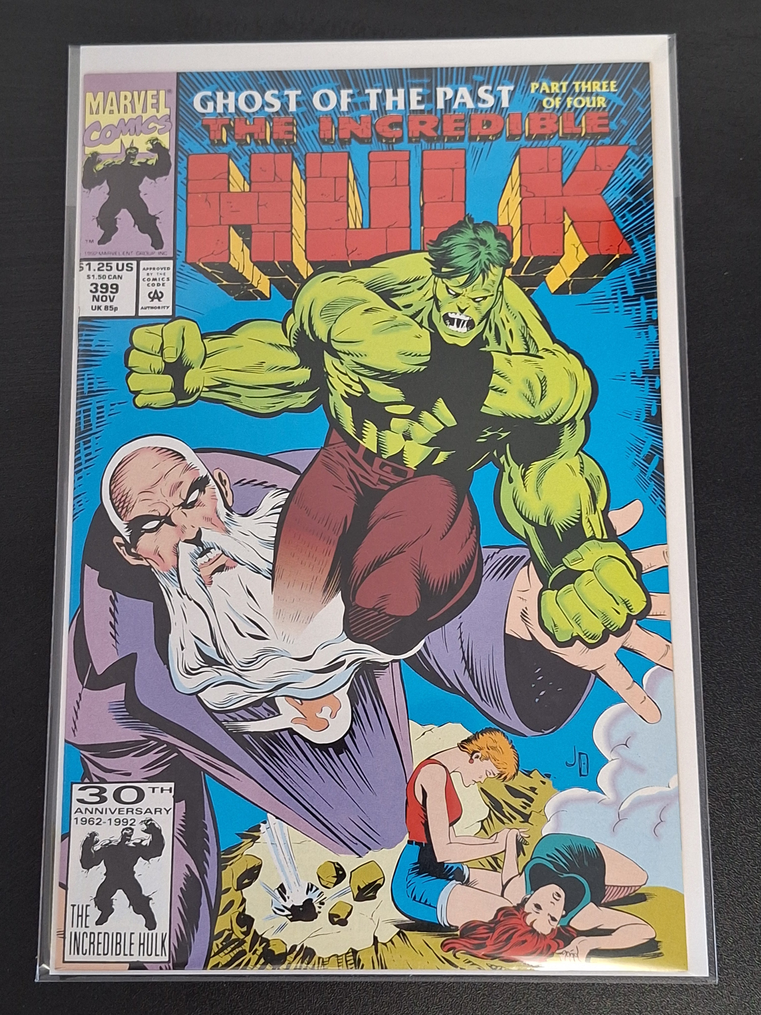 Hulk 399 Marvel 1992 Ghost Of The Past