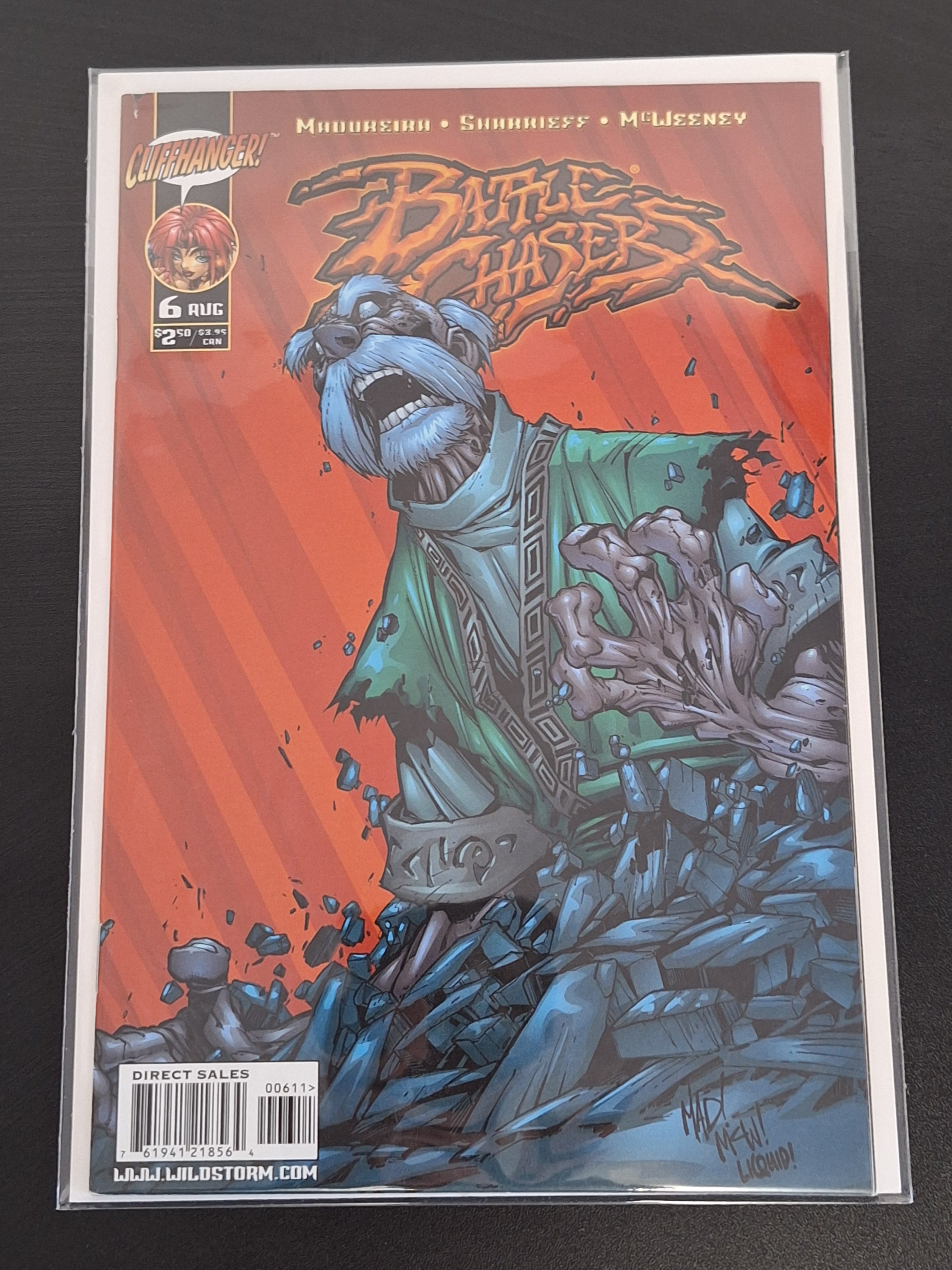Battle Chasers 6 Wildstorm 1999 Scarce Series
