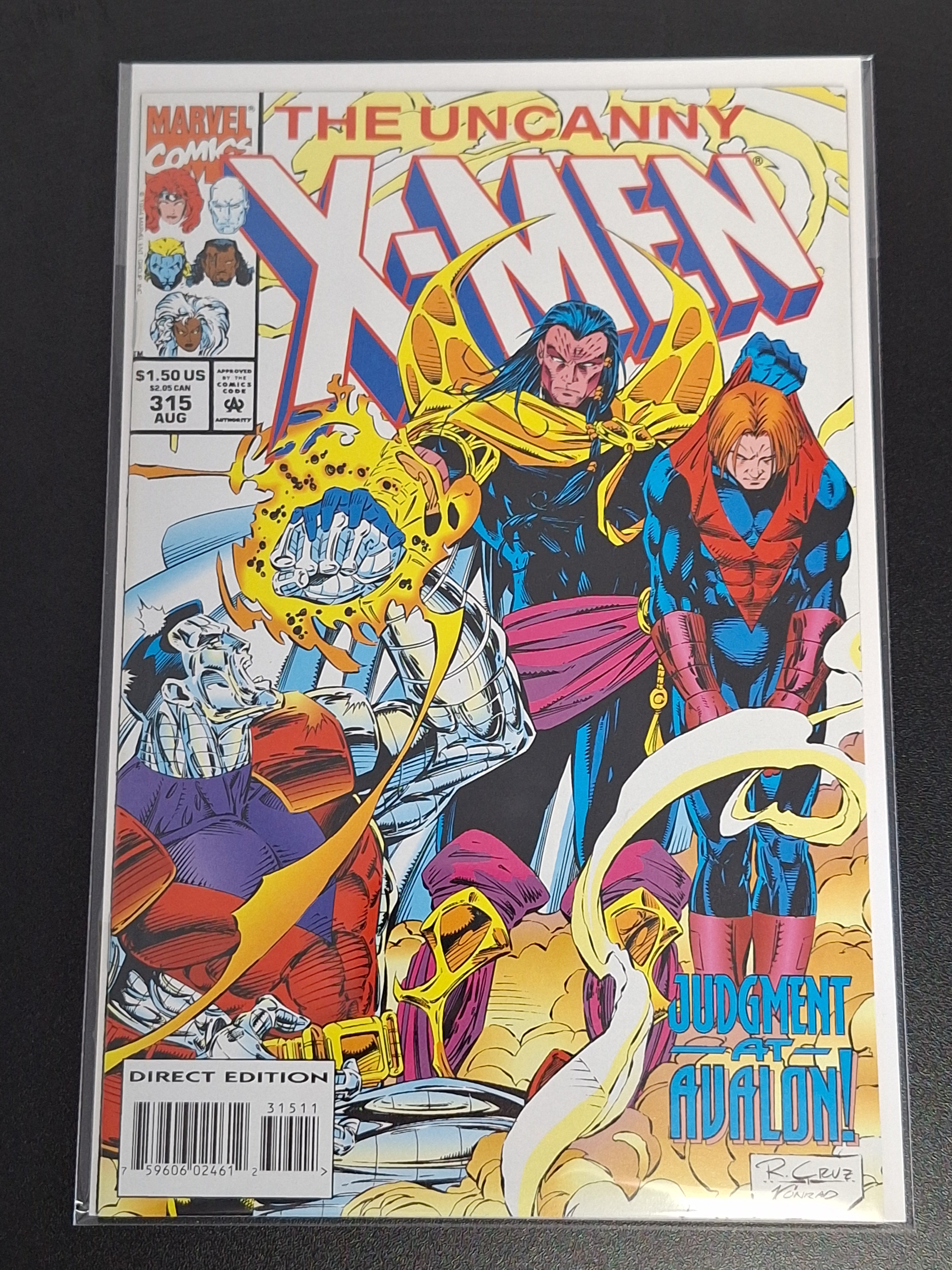 X-Men 315 Marvel 1994 Judgement At Avalon