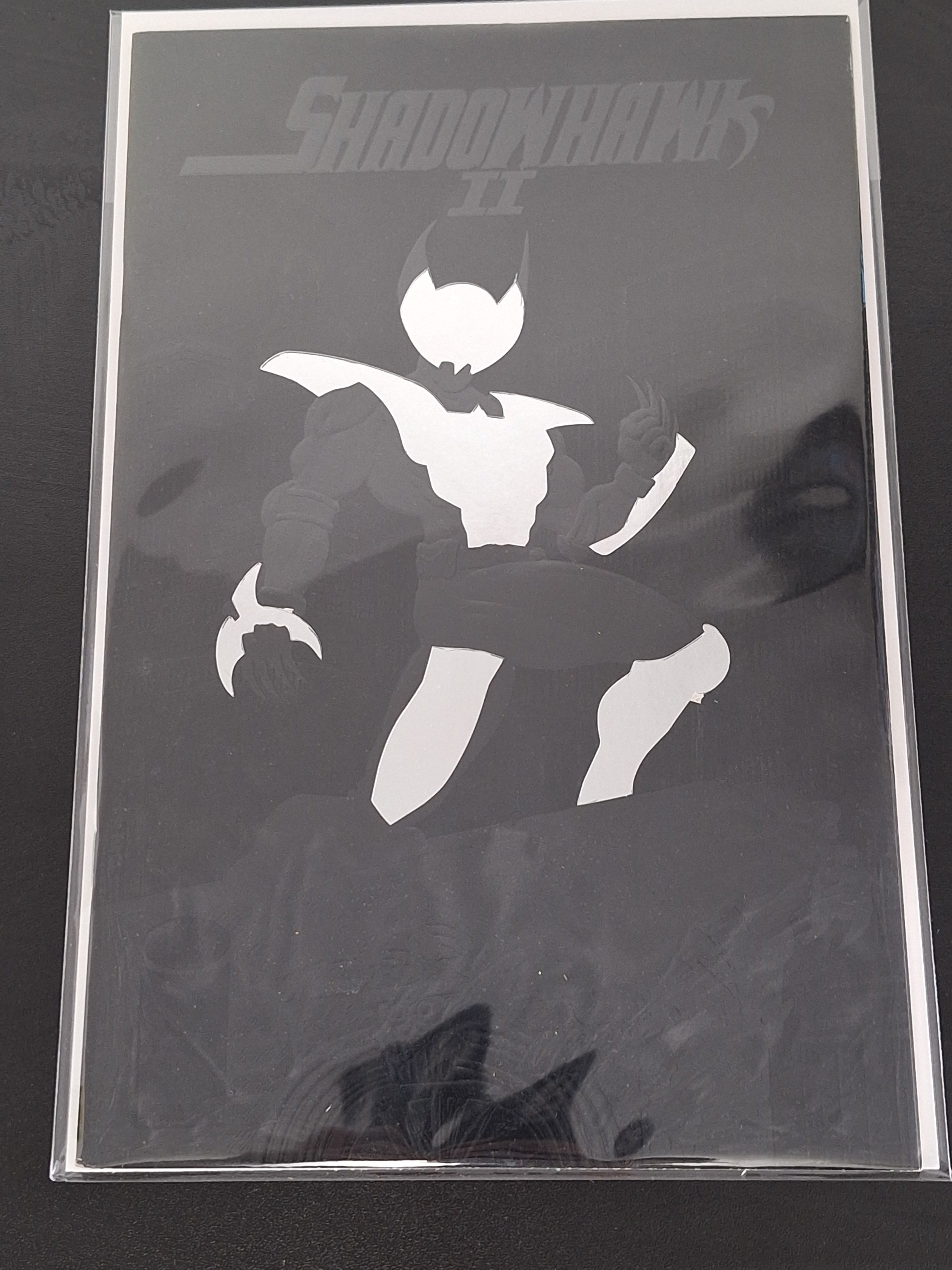 Shadow Hawk II 1 Image 1993 Die-Cut Foil Cover