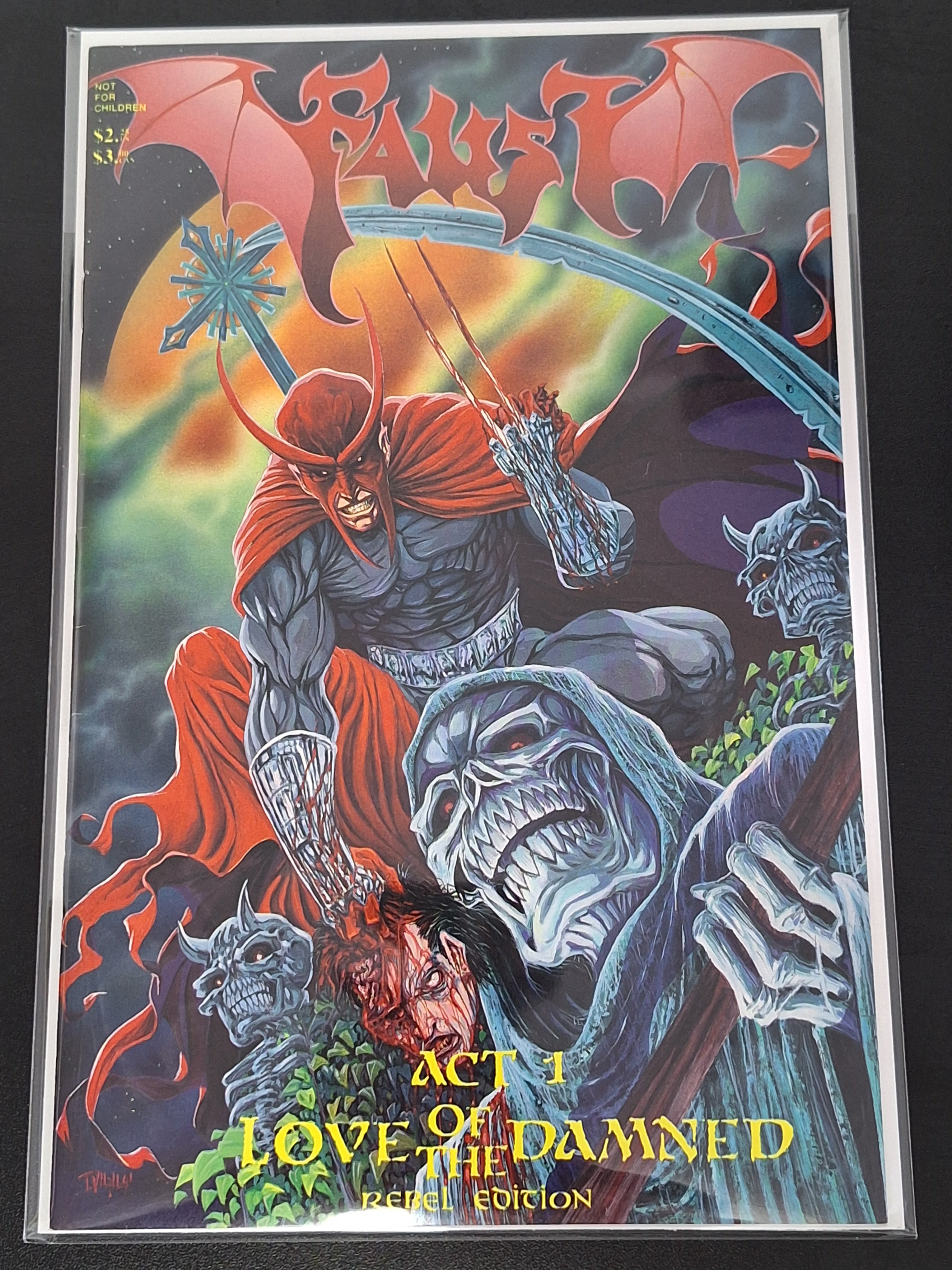 Faust Act 1 Love of the Damned Northstar 1991 Rebel Edition