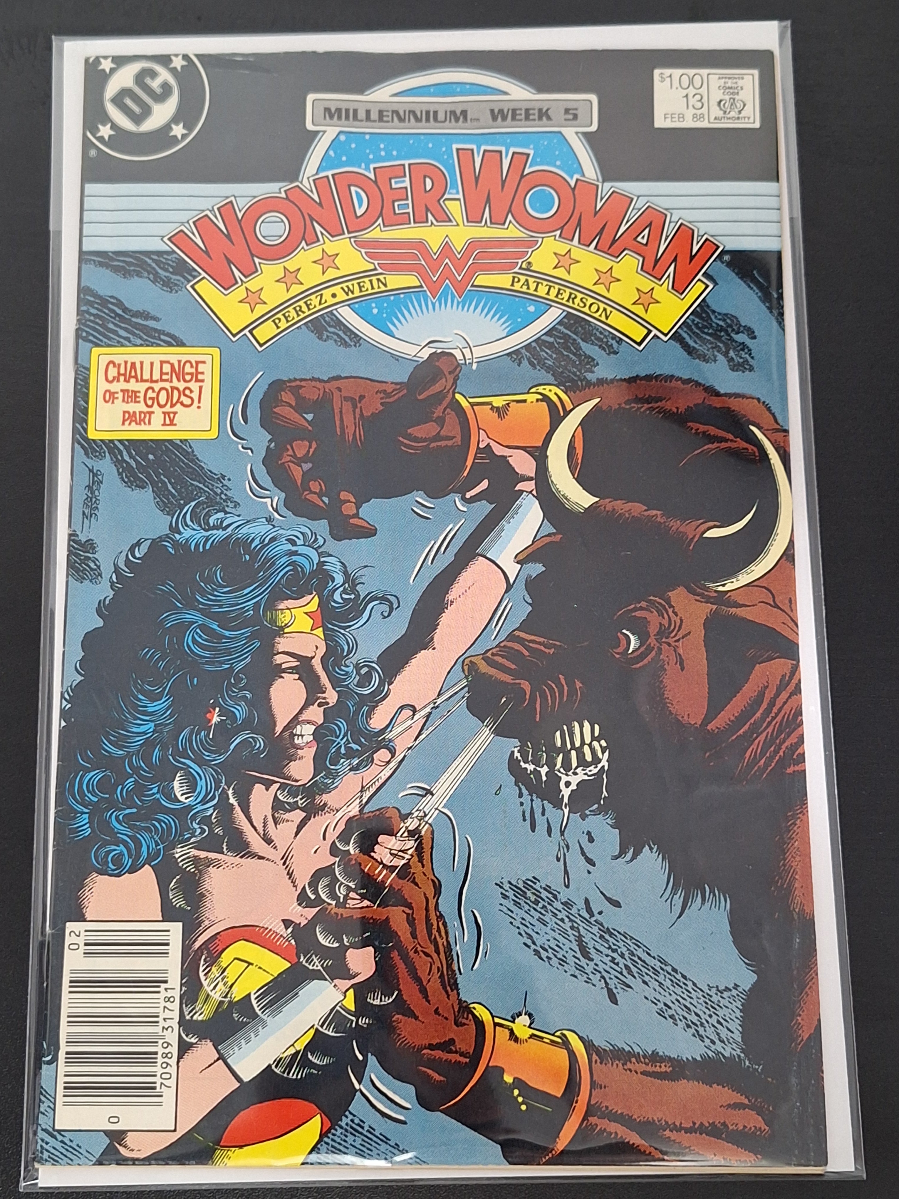 Wonder Woman 13 DC 1988 George Perez CPV