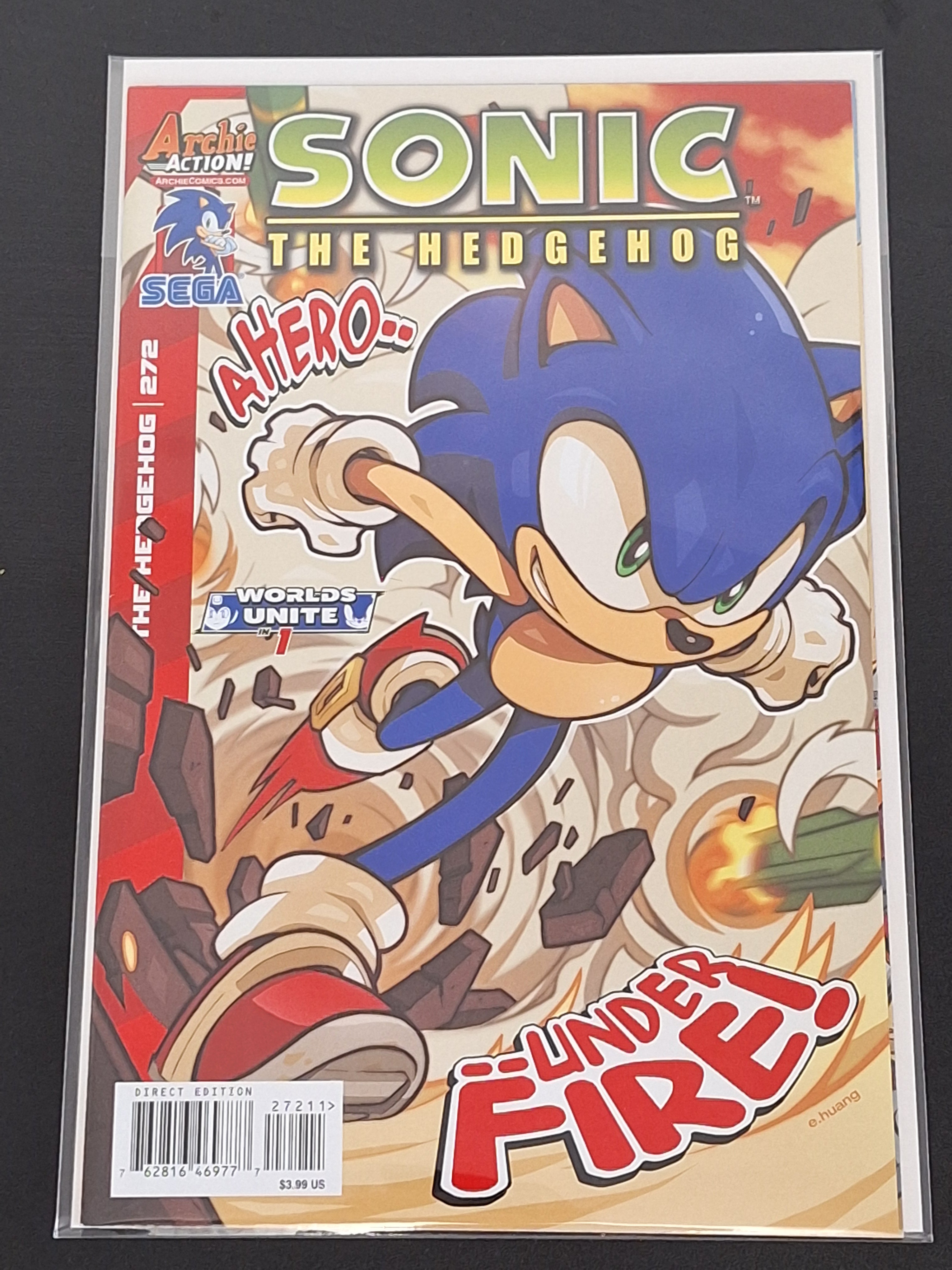 Sonic The Hedgehog 272 Archie Comics 2015 Very Scarce Series