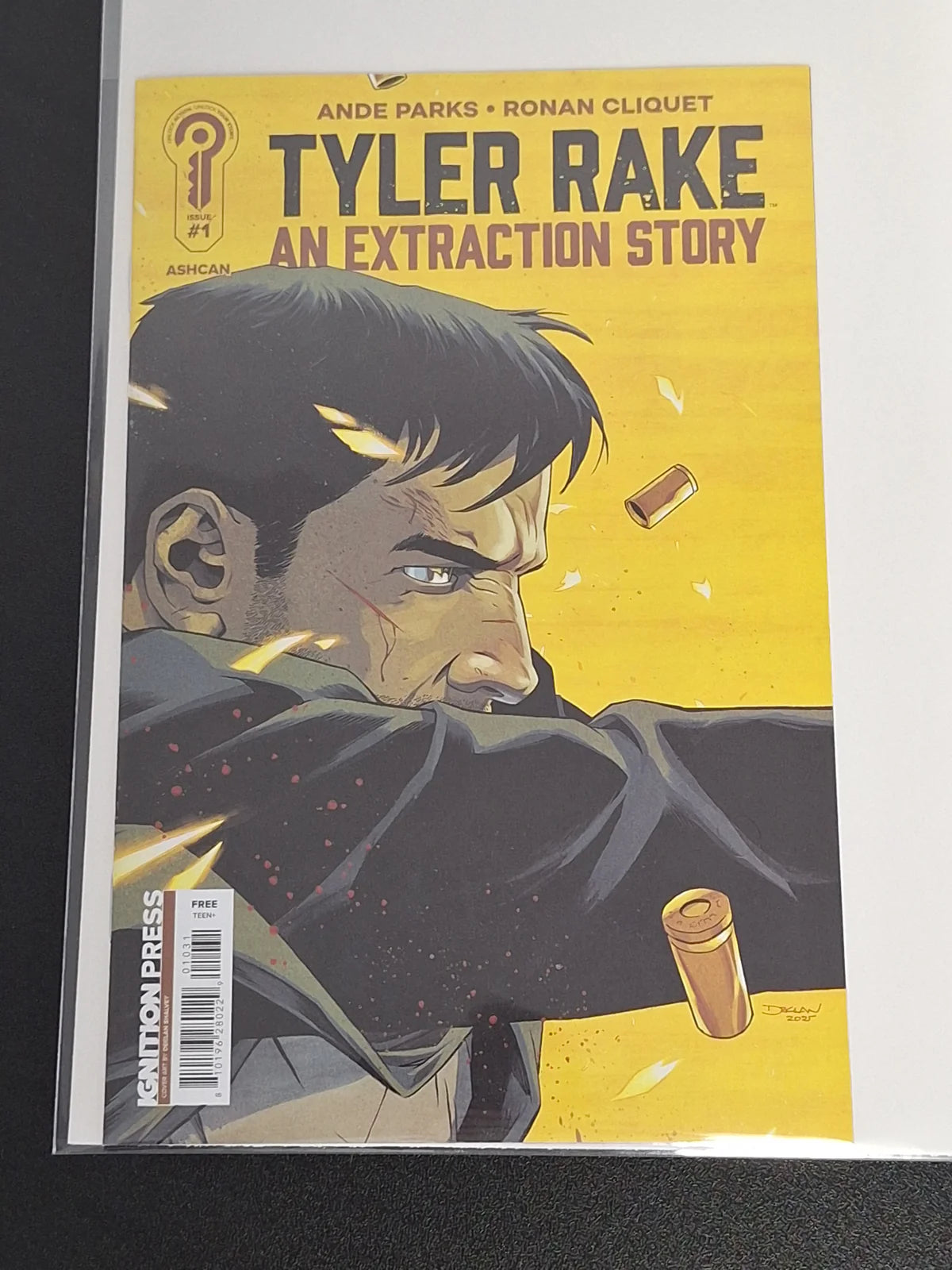 Auction - Tyler Rake: An Extraction Story 1 Ignition Press 2026 Ashcan Edition