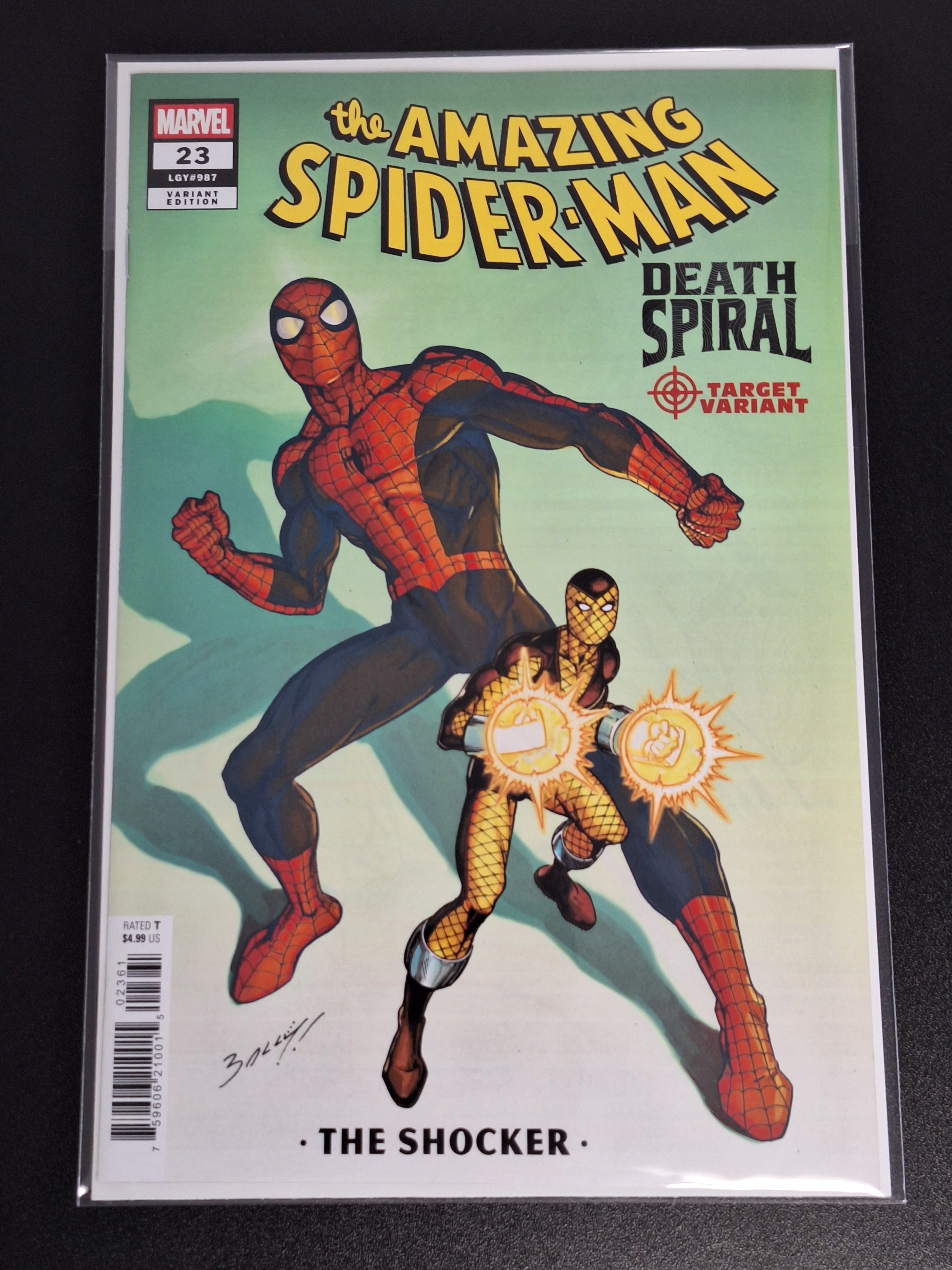 Amazing Spider-Man 23 Marvel 2025 Mark Bagley Target Variant