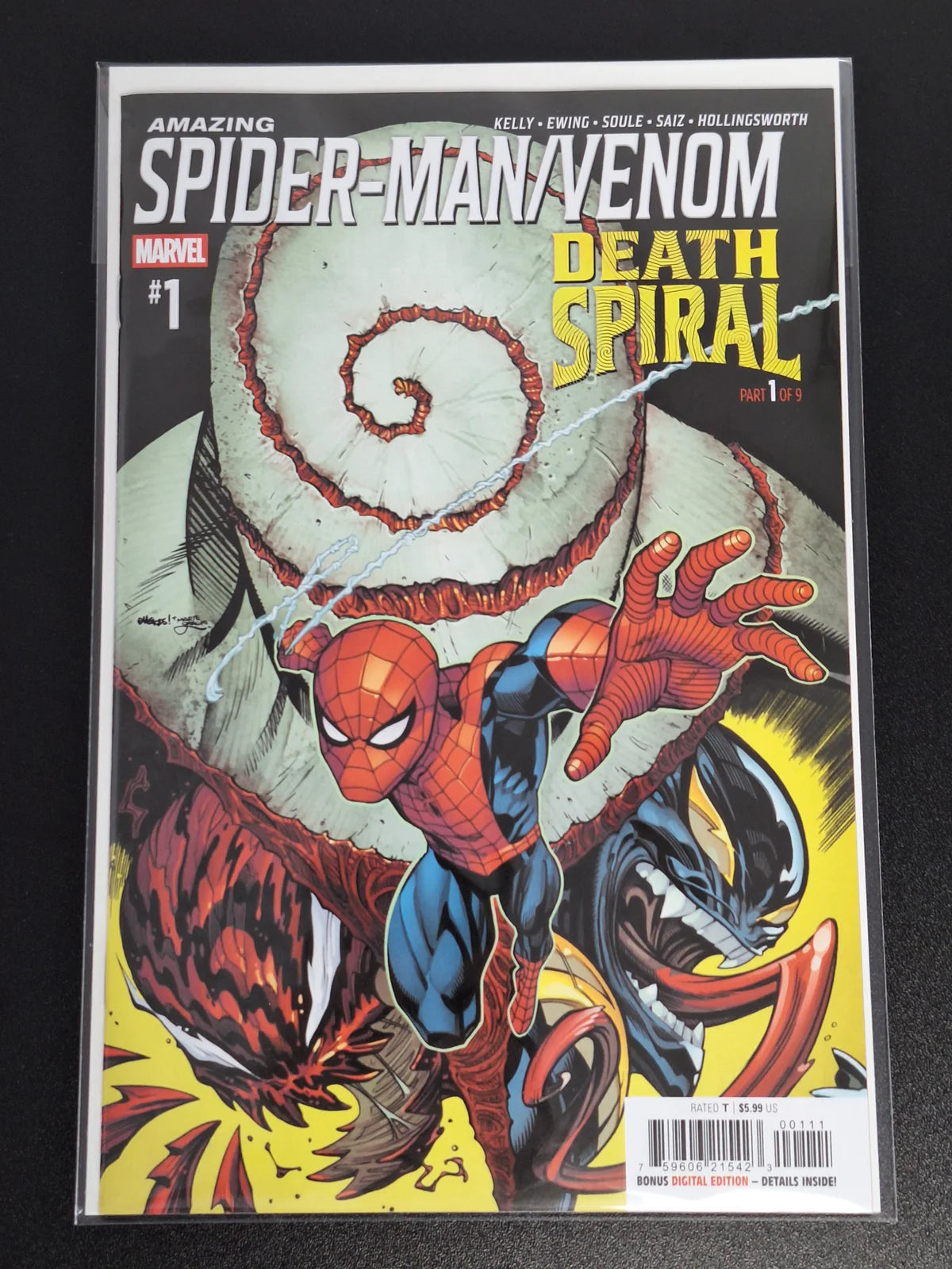 Auction - Amazing Spider-Man / Venom: Death Spiral 1 Marvel 2026 1st Torment Cover A