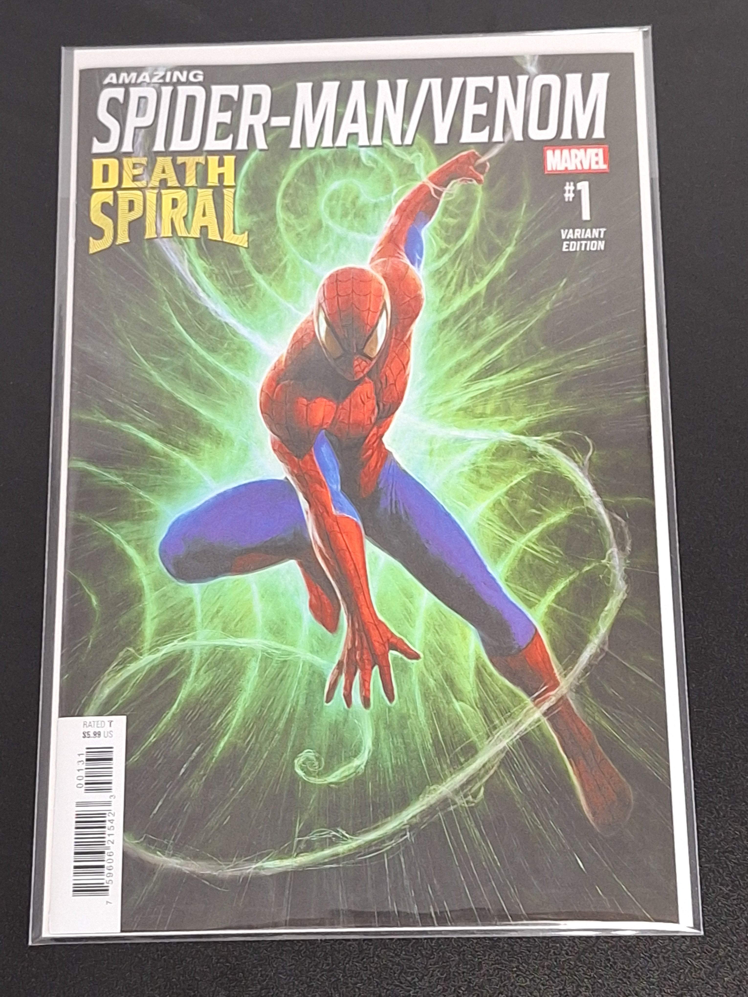 Amazing Spider-Man / Venom: Death Spiral 1 Marvel 2026 1st Torment Rapoza Variant