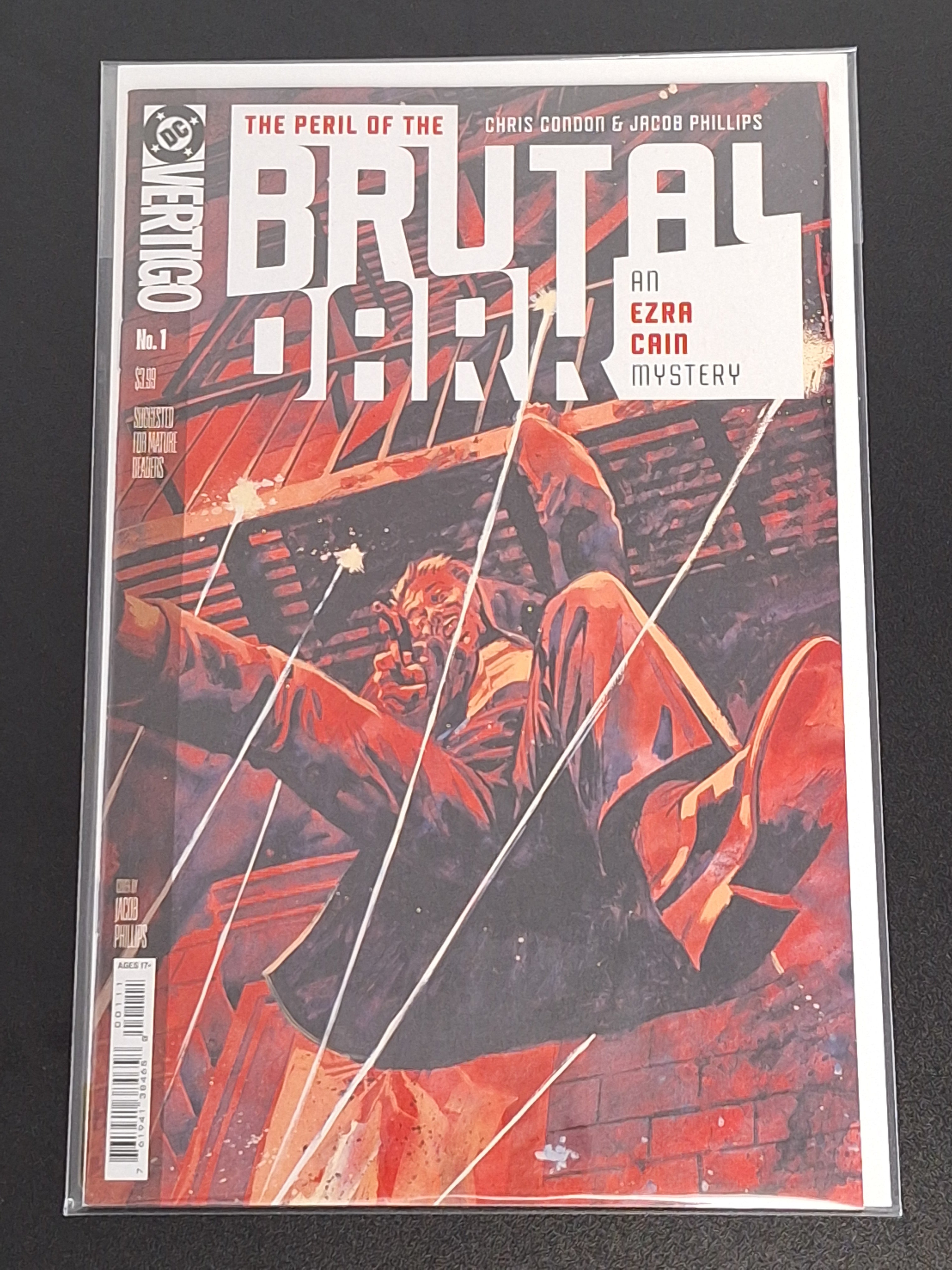 The Peril Of The Brutal Dark : An Ezra Cain Mystery 1 DC Vertigo 2026 Cover A