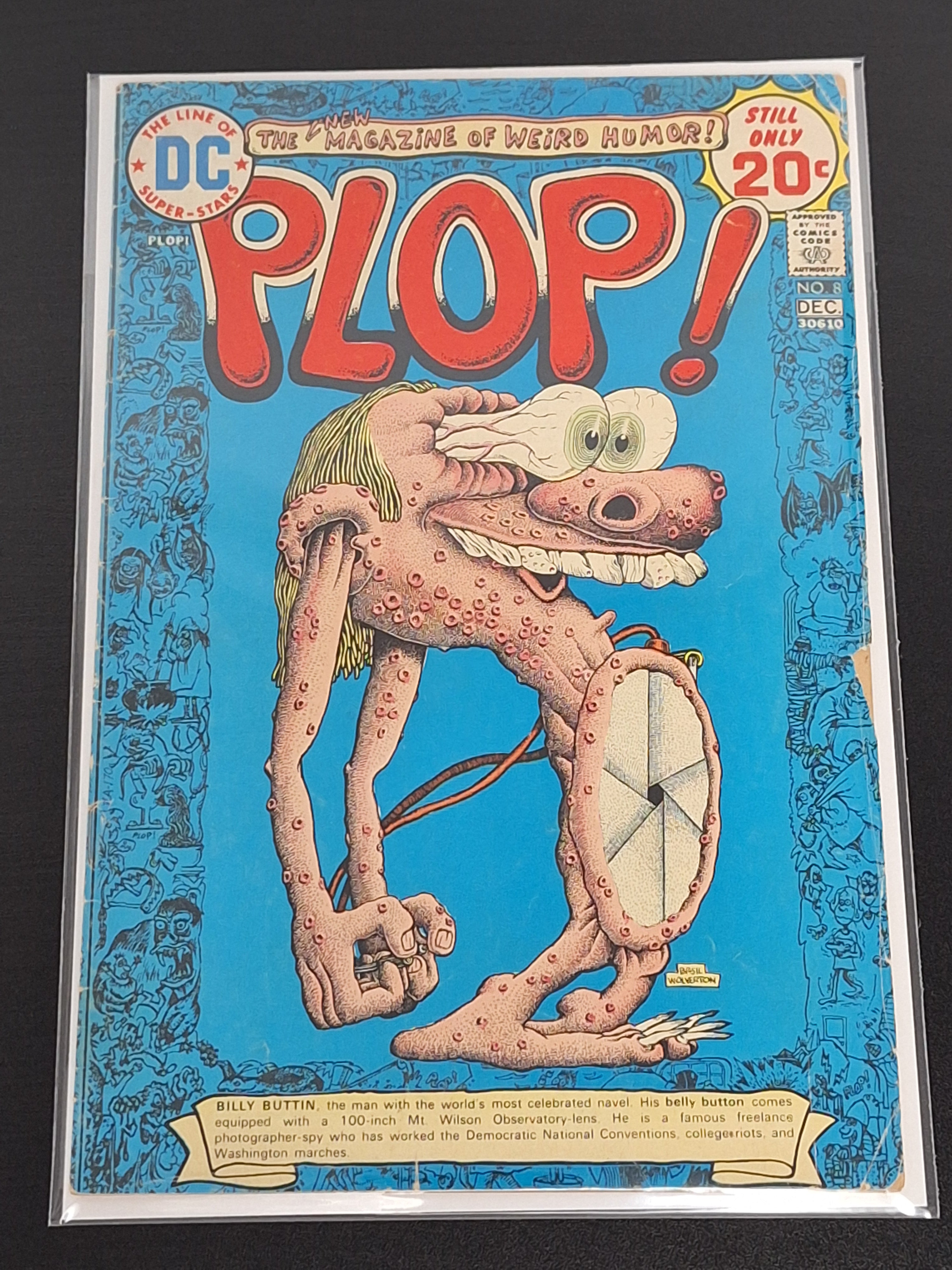 Plop! 8 DC 1974 Magazine of Weird Humor Bronze Age