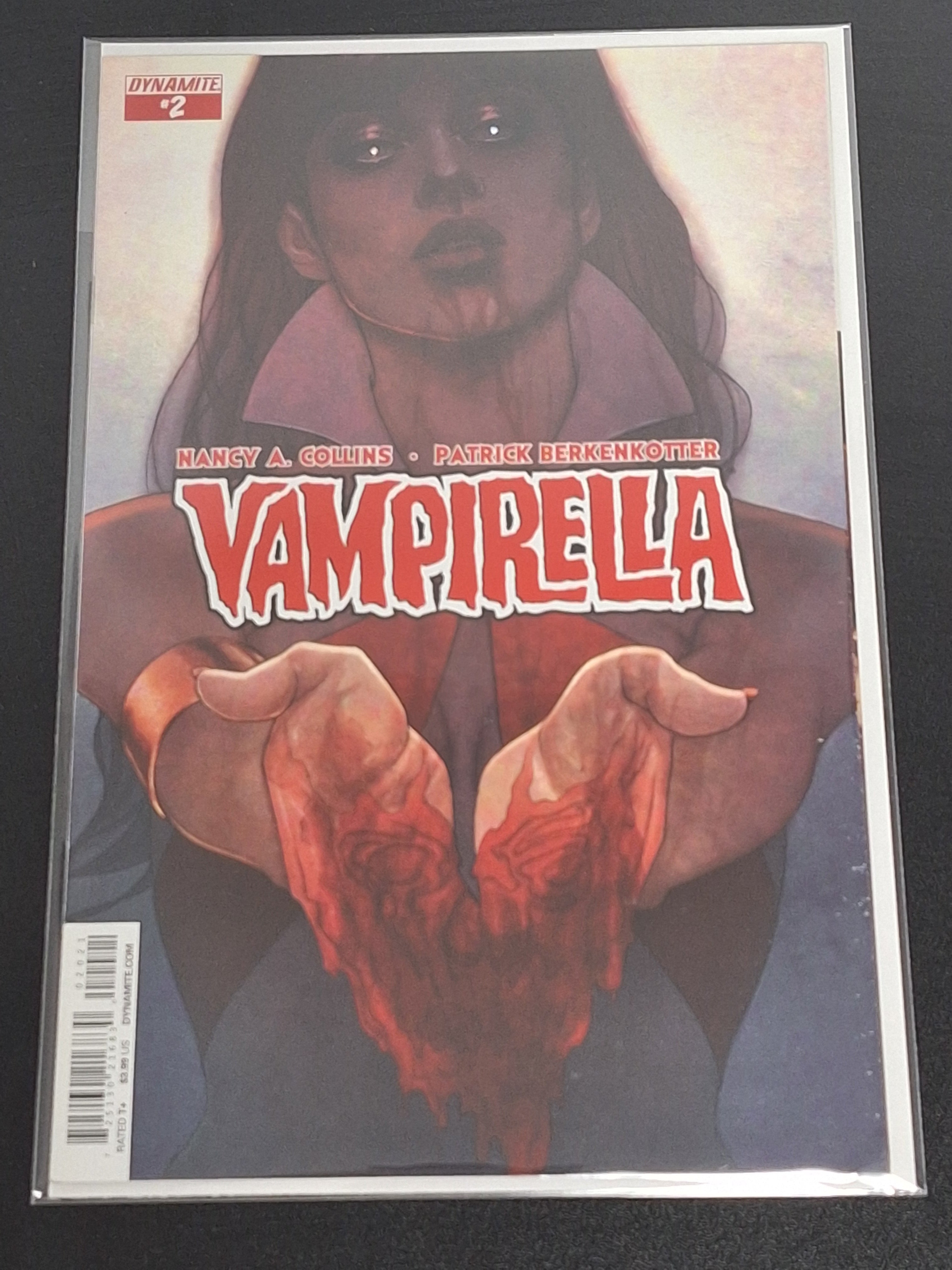 Vampirella 2 Dynamite 2014 Scarce Jenny Frison Cover
