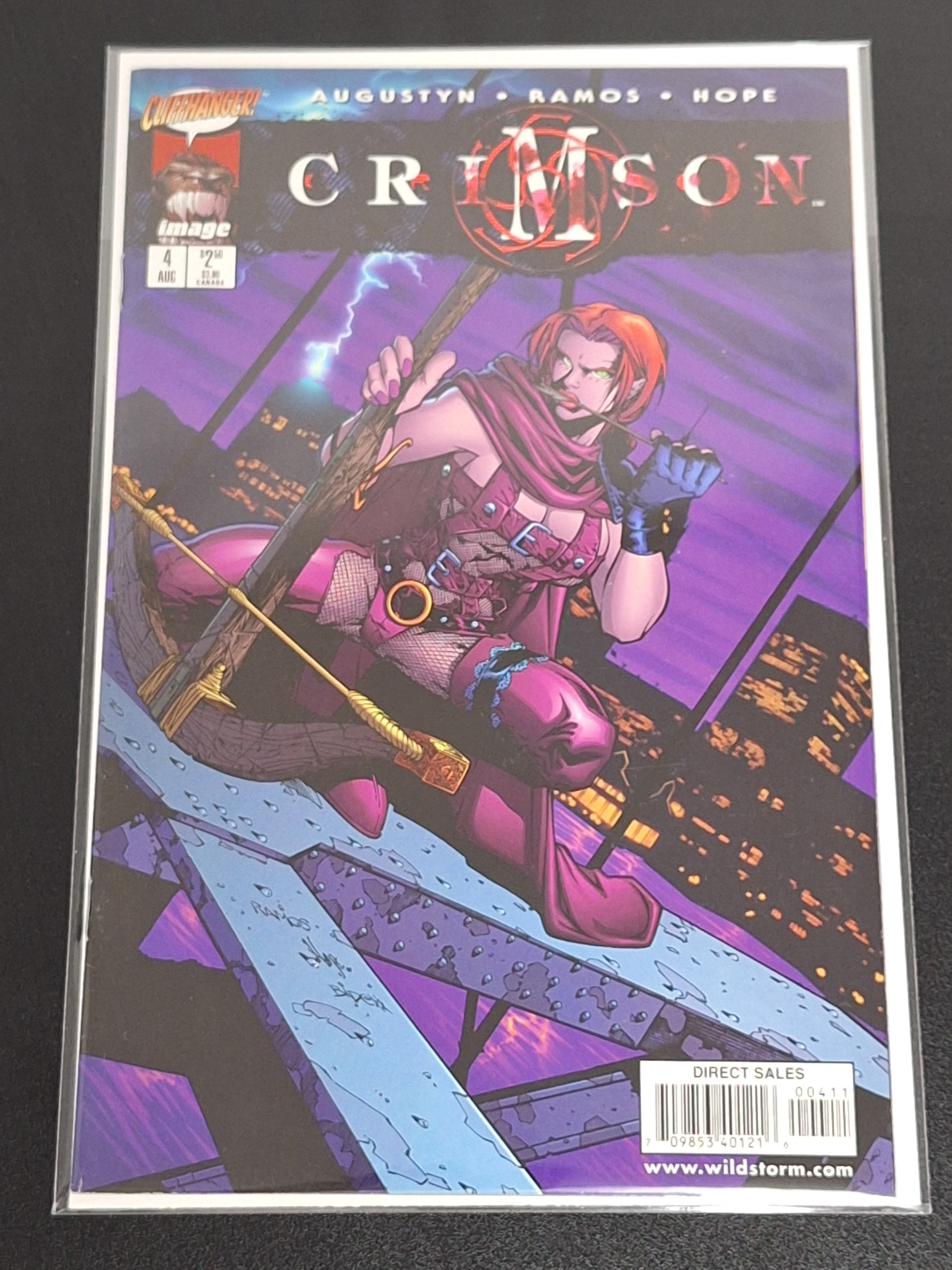 Crimson 4 Image Wildstorm 1998 Humberto Ramos Cover