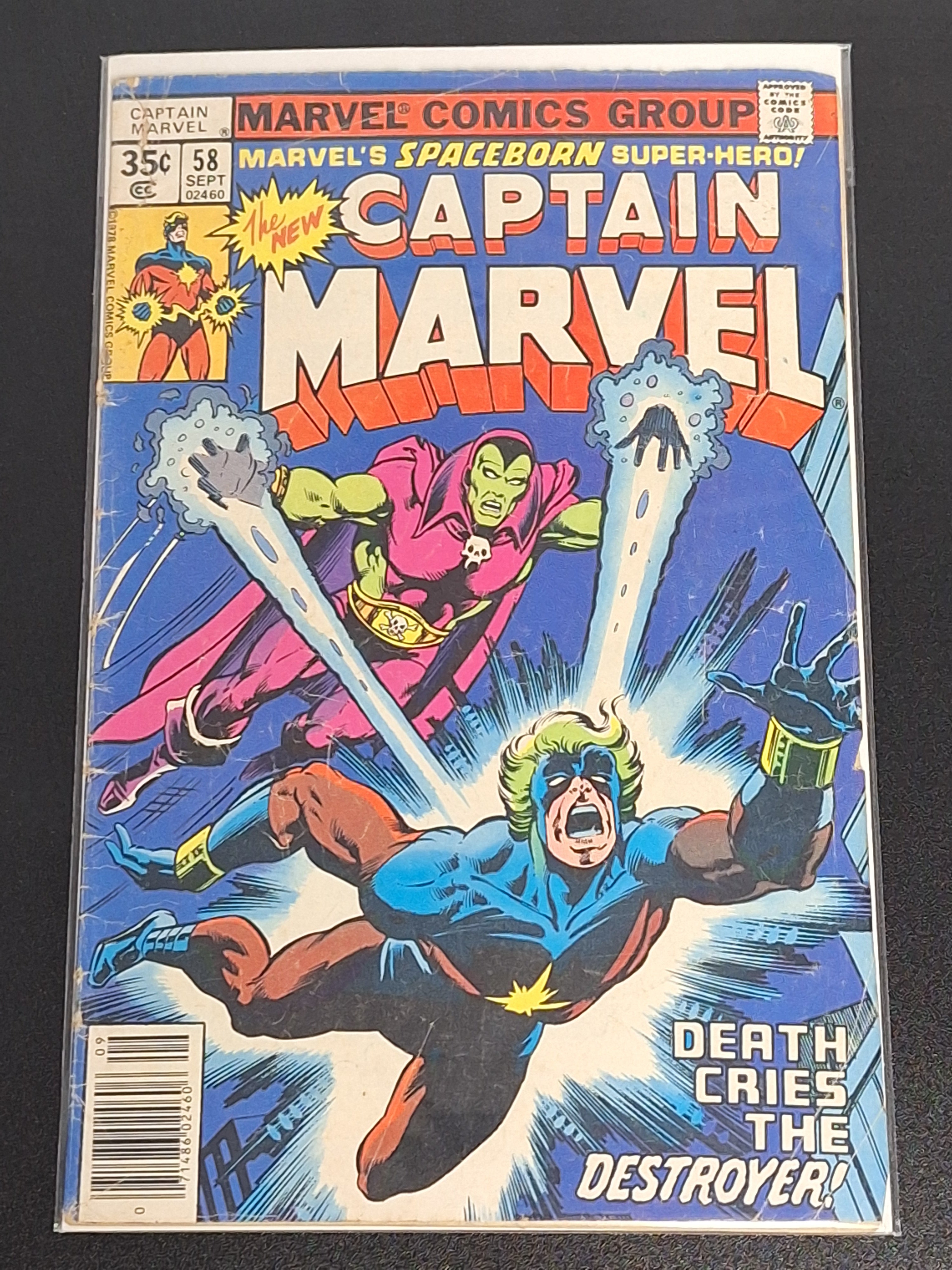 Captain Marvel 58 Marvel 1978