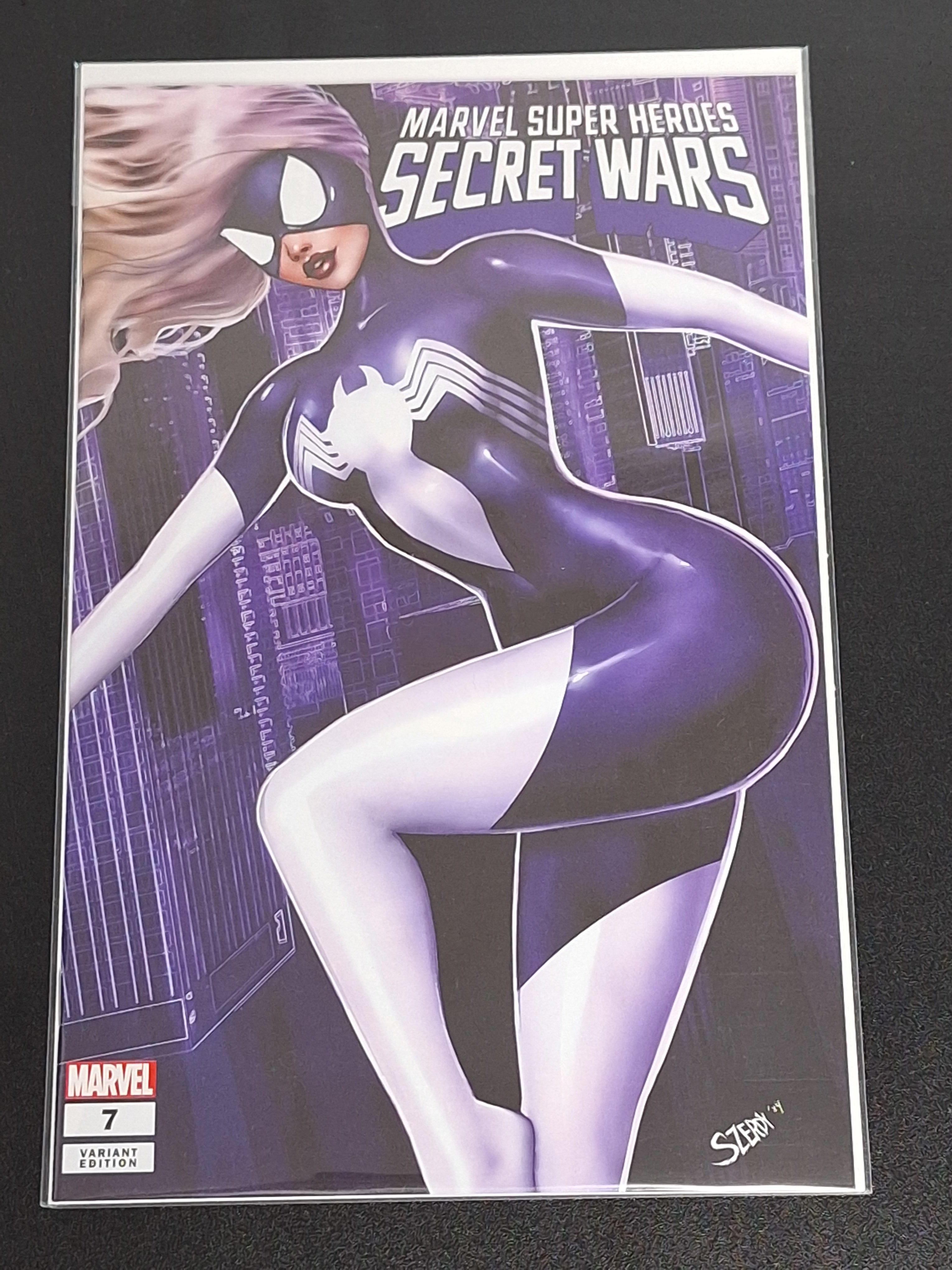 Marvel Super Heroes Secret Wars 7 Facsimile Edition Nathan Szerdy Exclusive