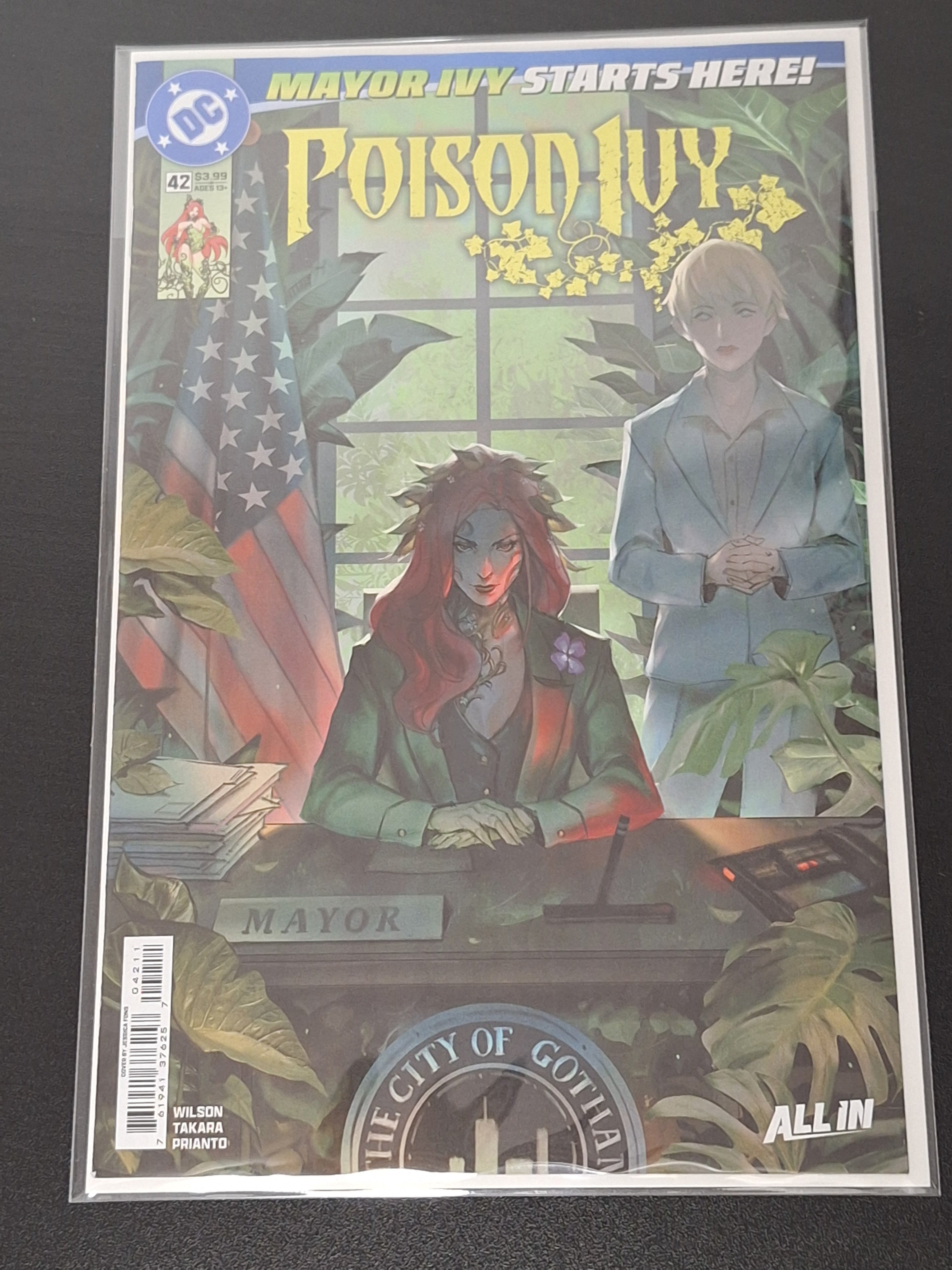 Poison Ivy 42 DC 2026 Cover A Mayor Ivy Story Arc Begins