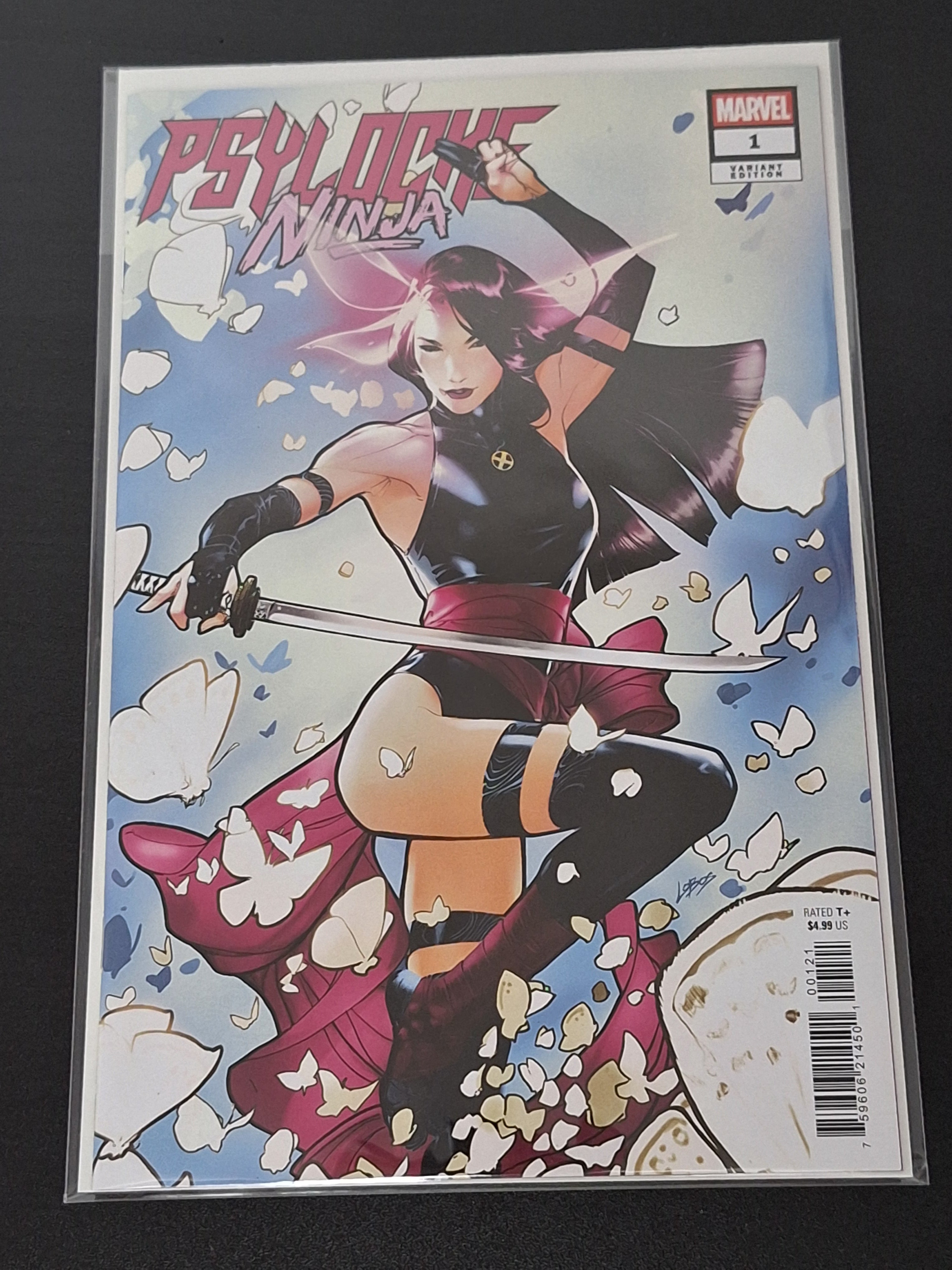 Psylocke: Ninja 1 Marvel 2026 Lobos Variant