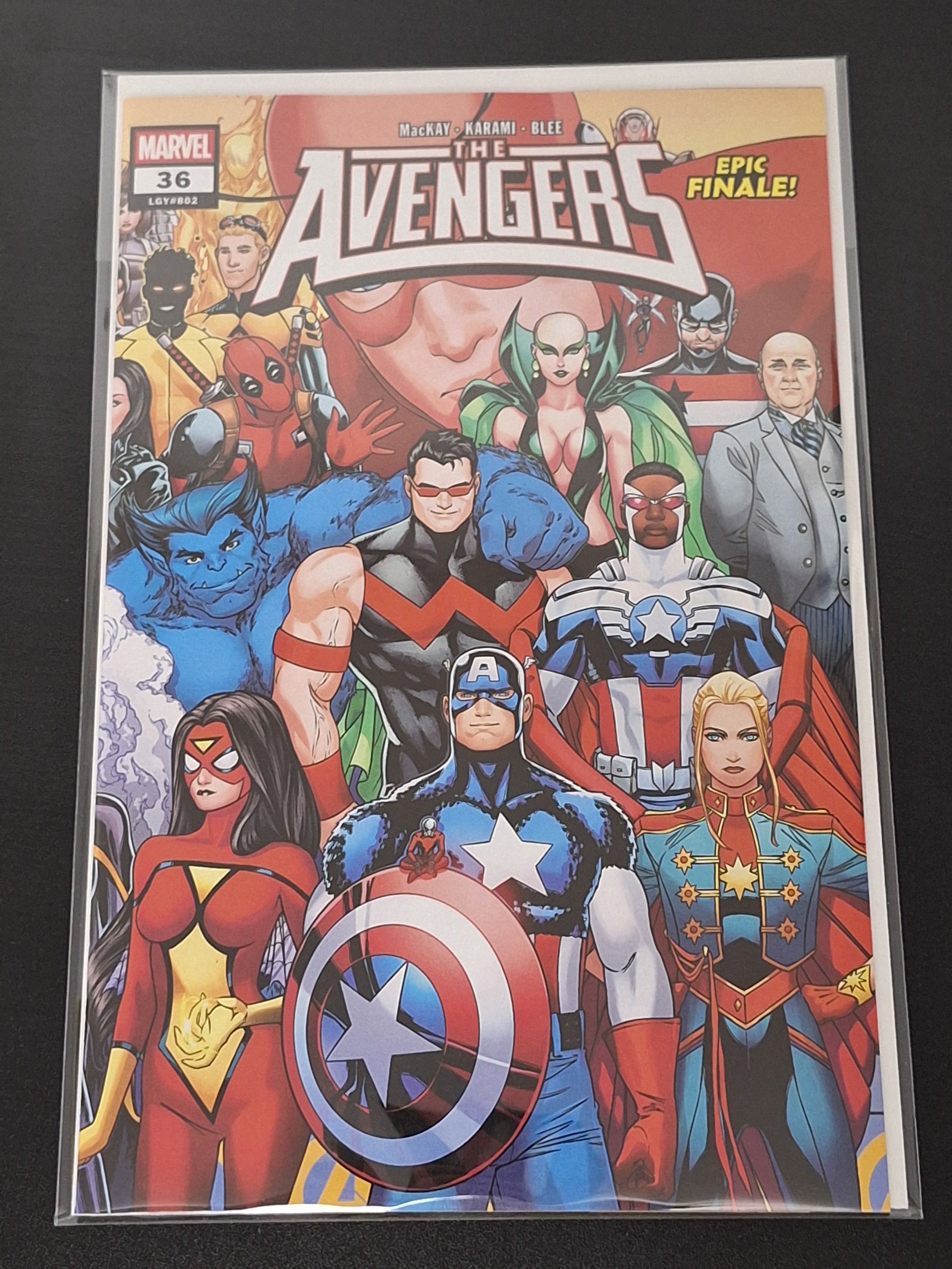 The Avengers 36 Marvel 2026 Cover A Final Issue