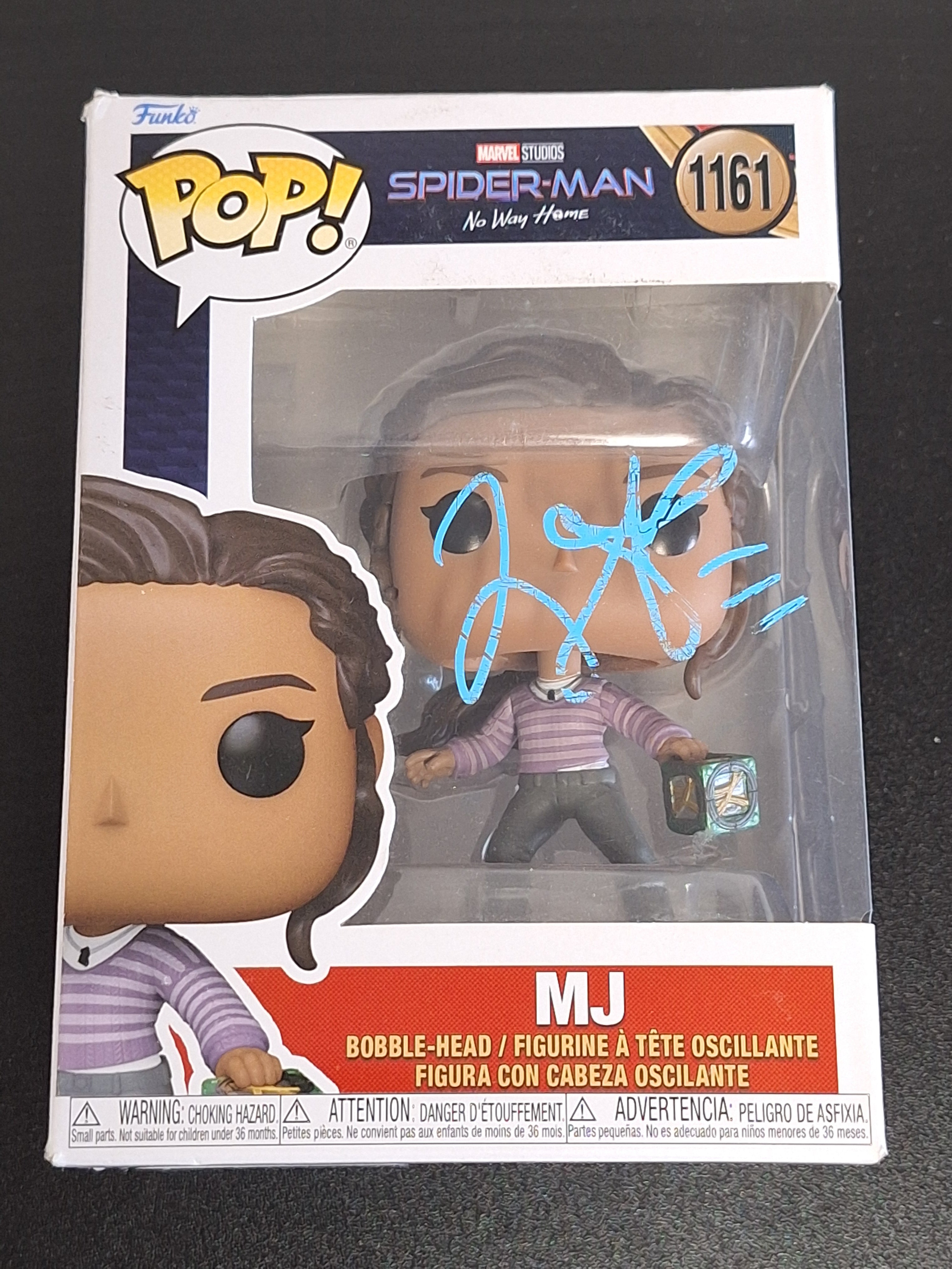 Funko POP! - Spider-Man: No Way Home MJ 1161 - Signed By Zendaya