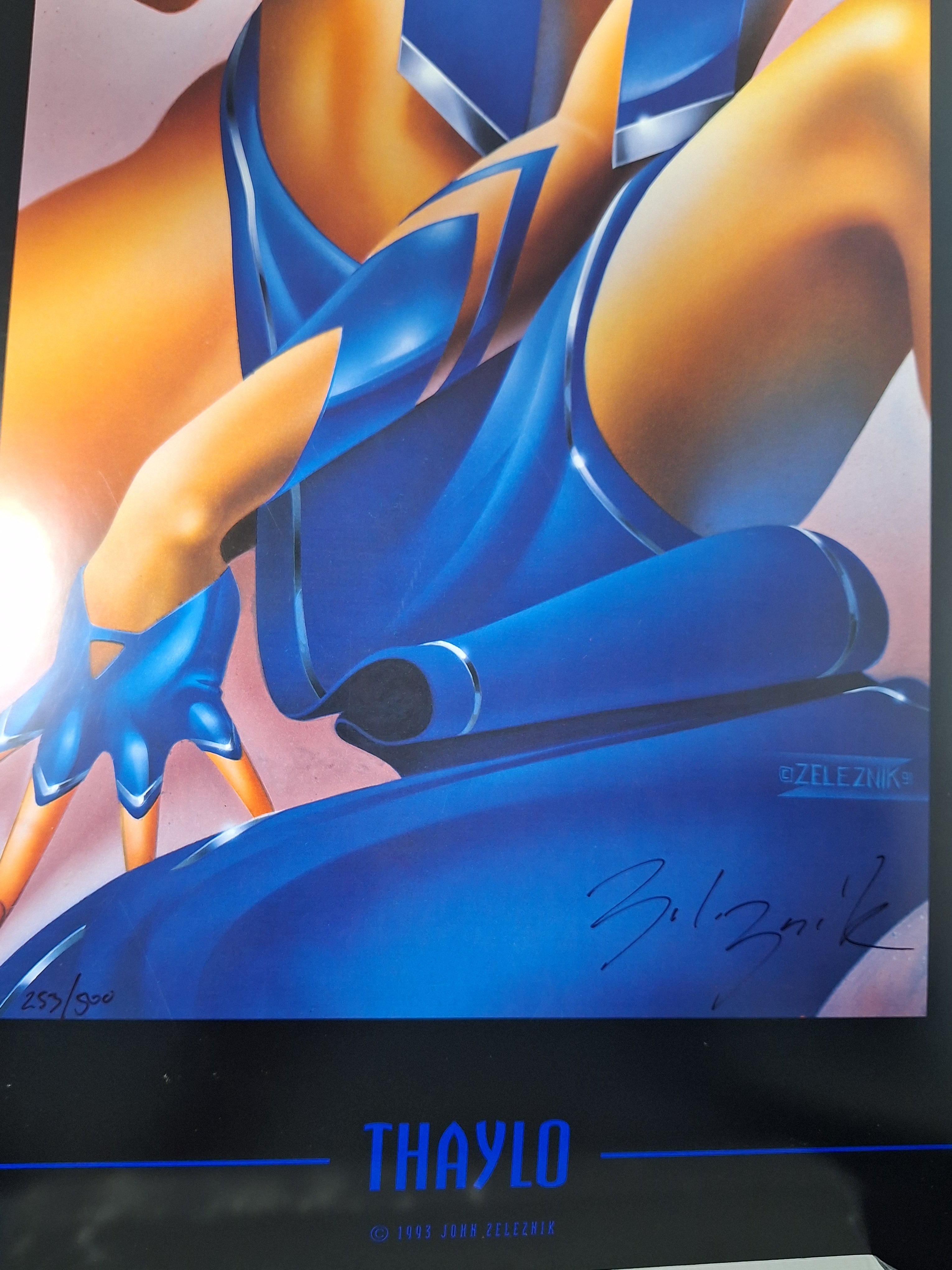 Limited Edition Door Poster / Art Print - Thaylo - John Zeleznik Signed & Numbered