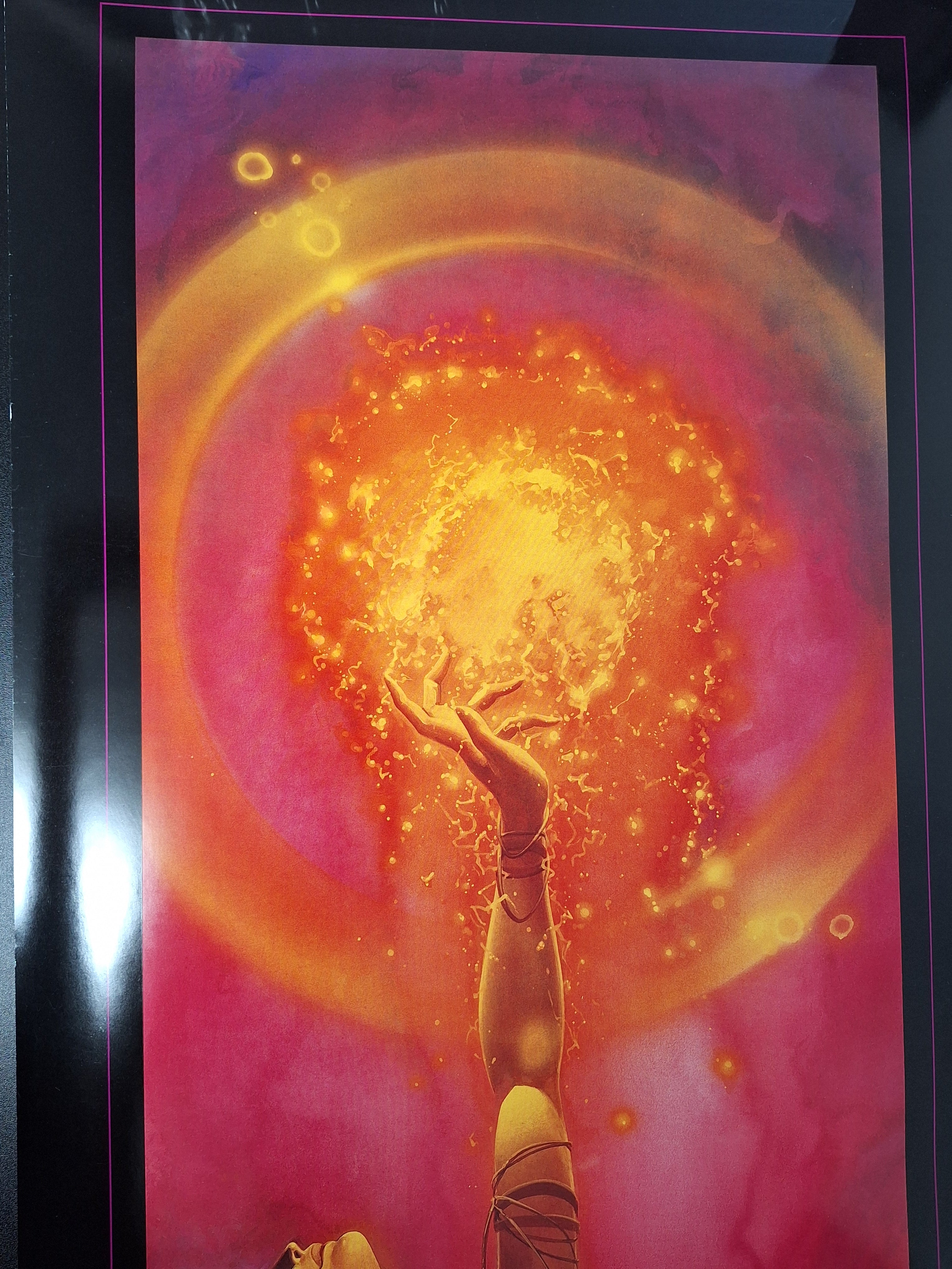 Limited Edition Door Poster / Art Print - Seething Divinity - John Zeleznik Signed & Numbered