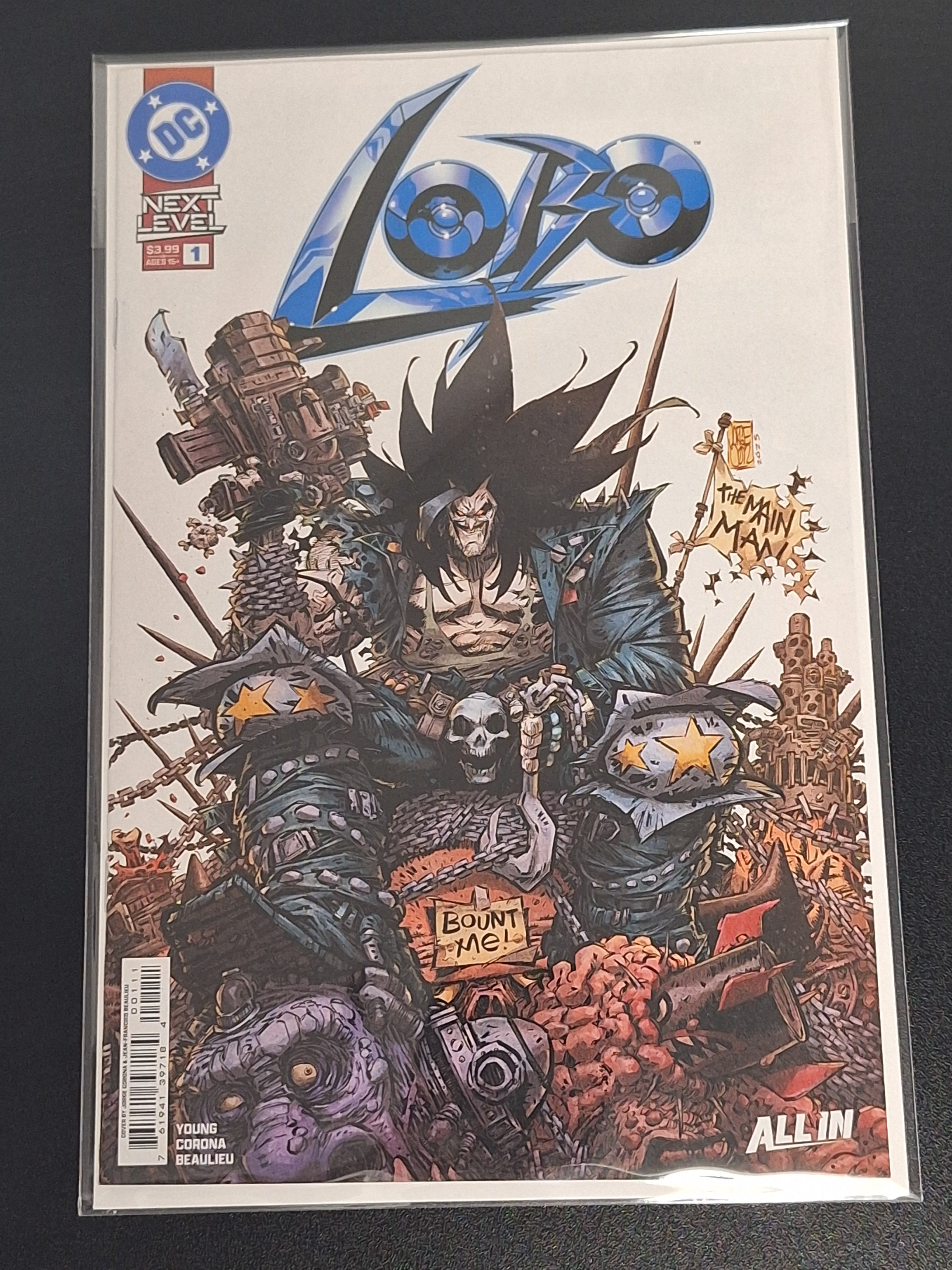 Lobo 1 DC 2026 Cover A 1st App of Mr.Kzzt