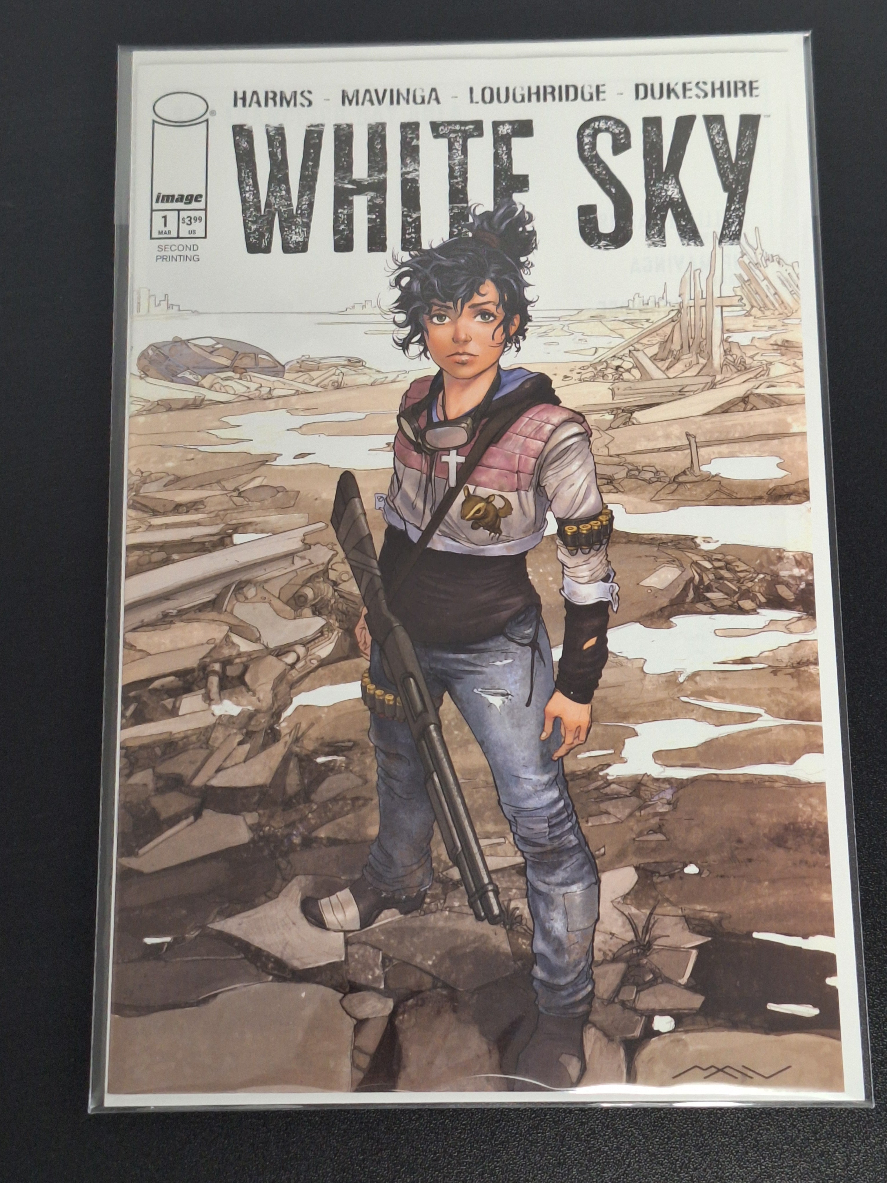 White Sky 1 Image 2026 Cover A Second Printing