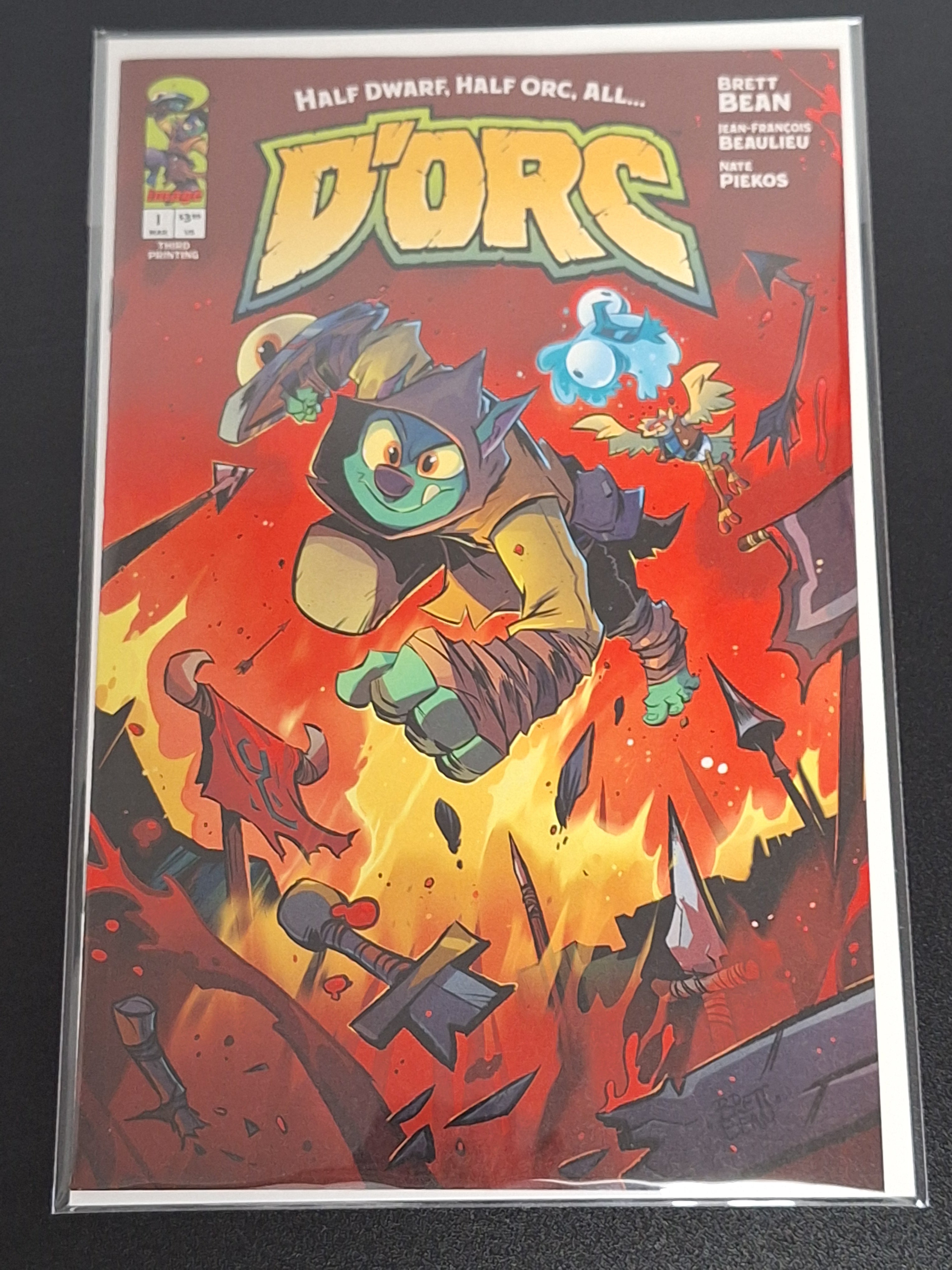 D'orc 1 Image 2026 Cover A Third Printing