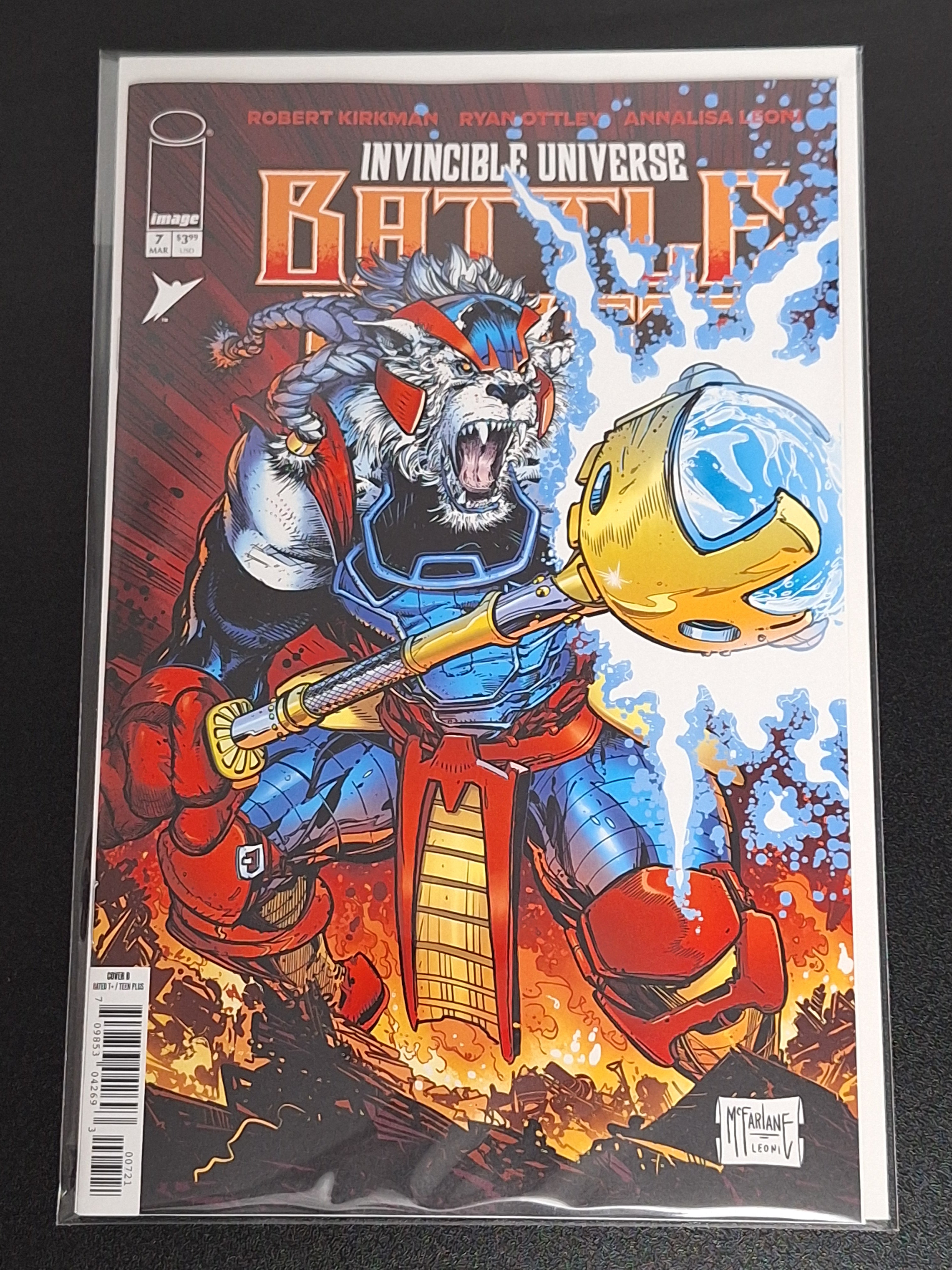 Battle Beast 7 Image 2026 Todd McFarlane Variant