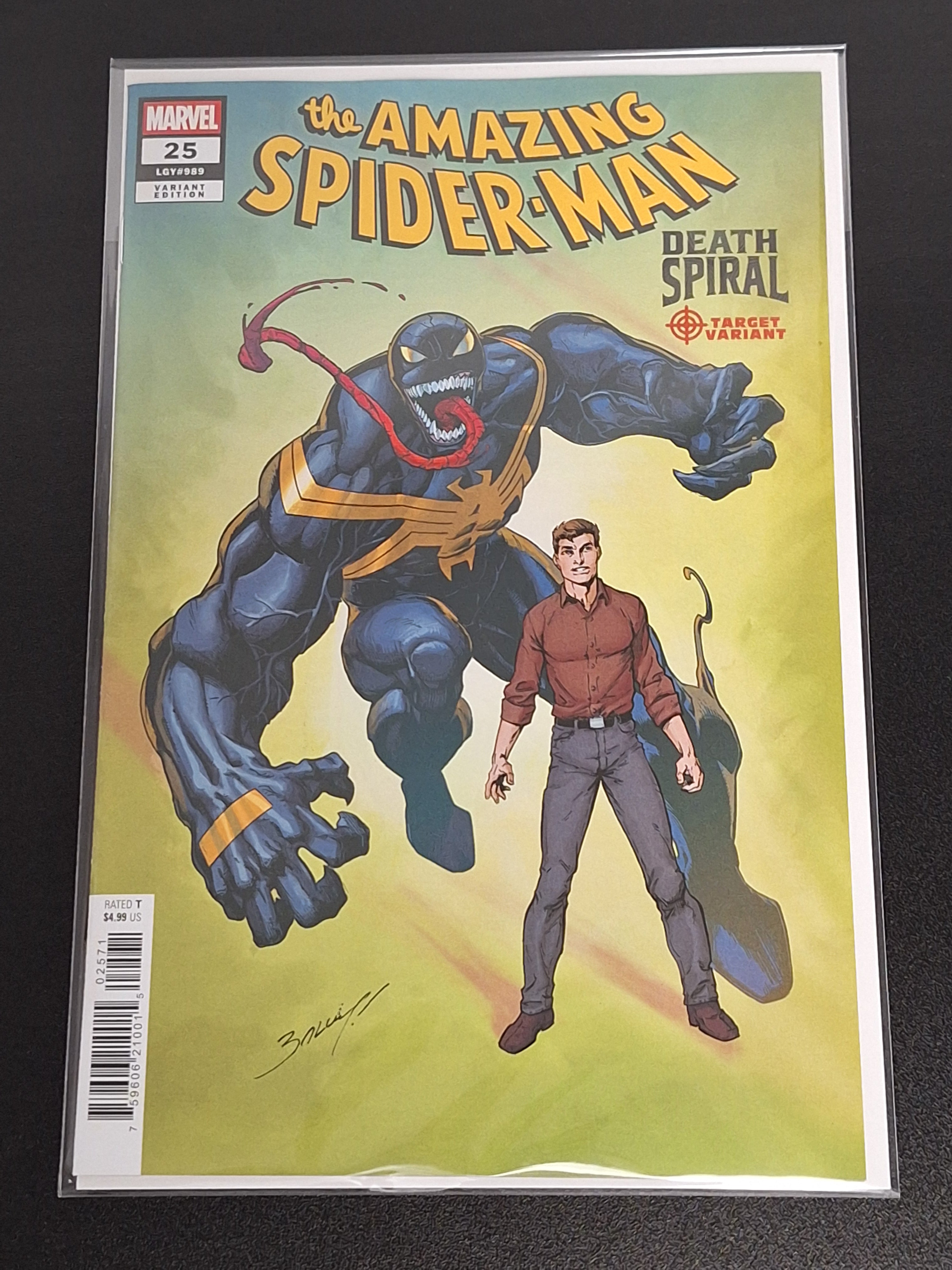 Amazing Spider-Man 25 Marvel 2026 Mark Bagley Target Variant