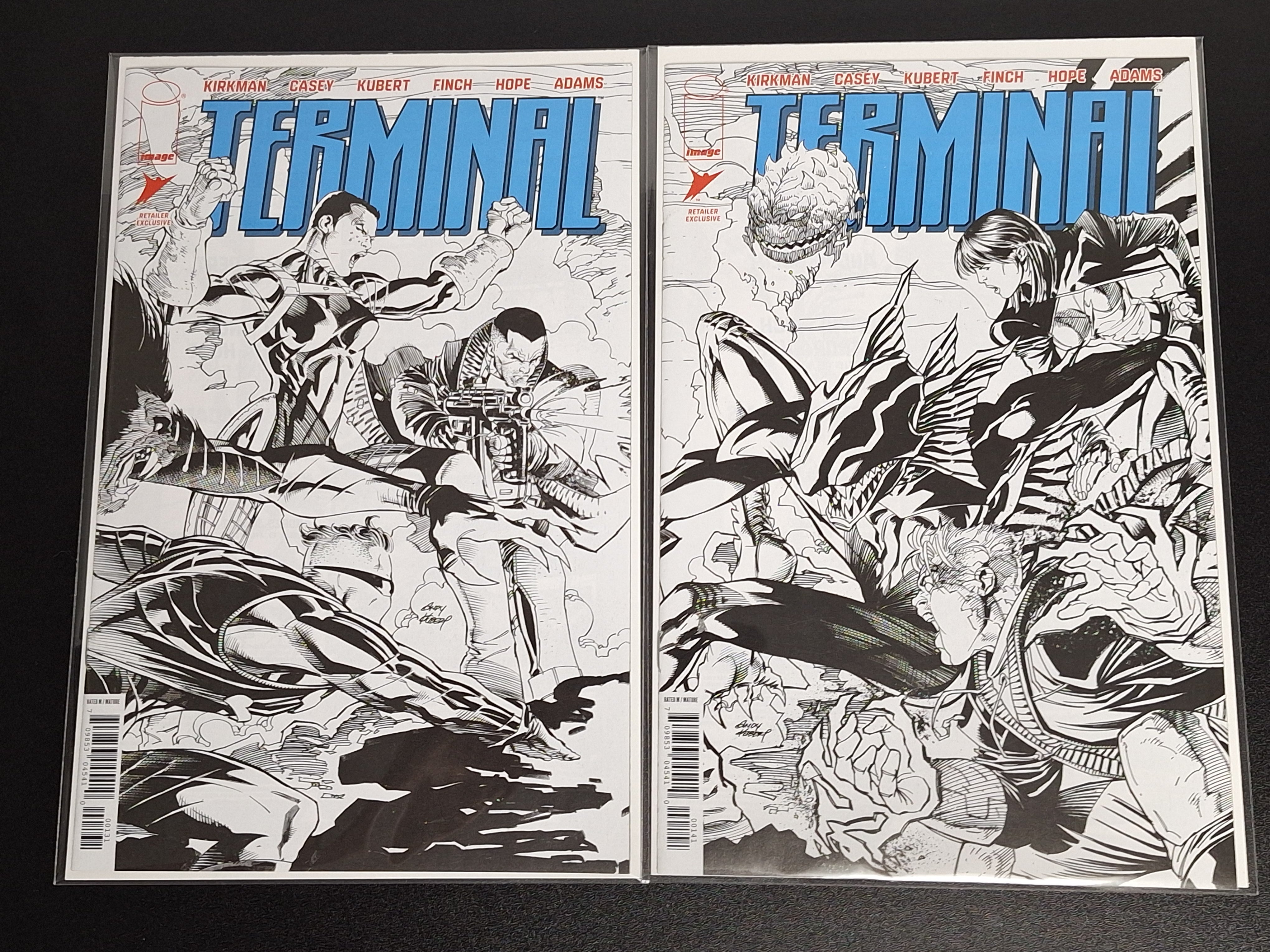 Terminal 1 Image 2026 2 Retailer Exclusive Preview Ashcan Edition 2 Part Connecting Covers