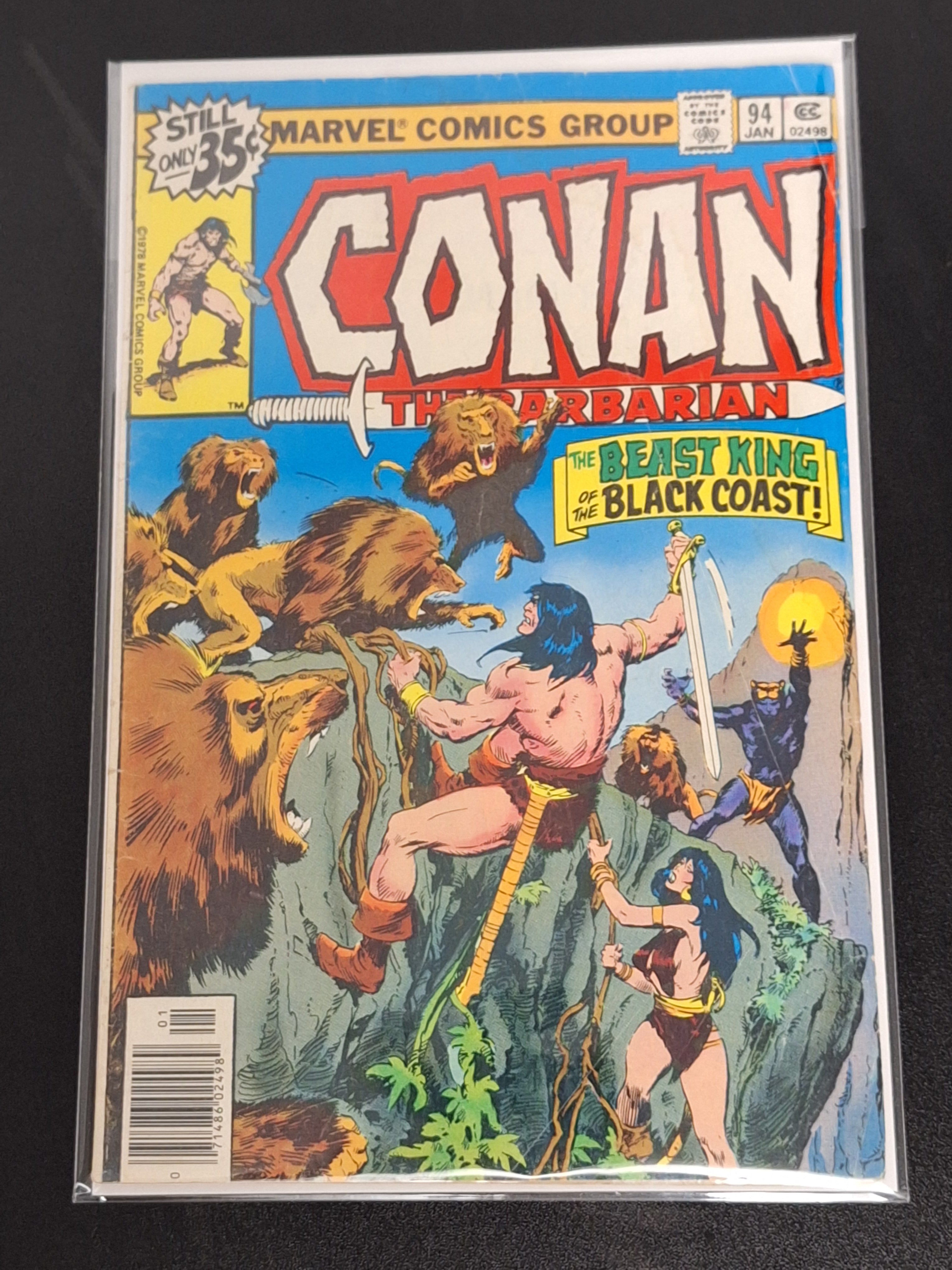 Conan The Barbarian 94 Marvel 1978 Beast King