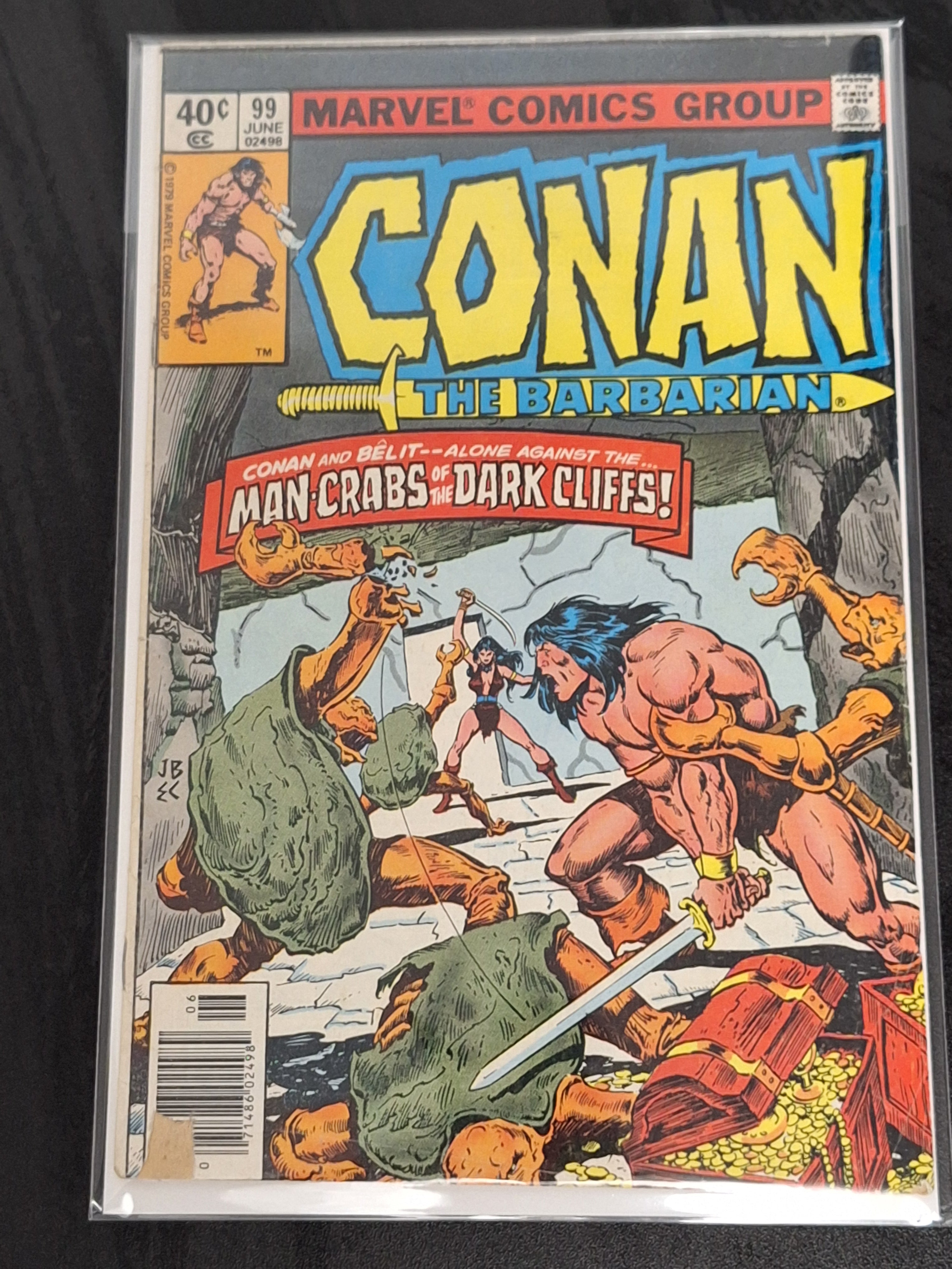 Conan The Barbarian 99 Marvel 1979 Man-Crabs Of The Dark Cliffs