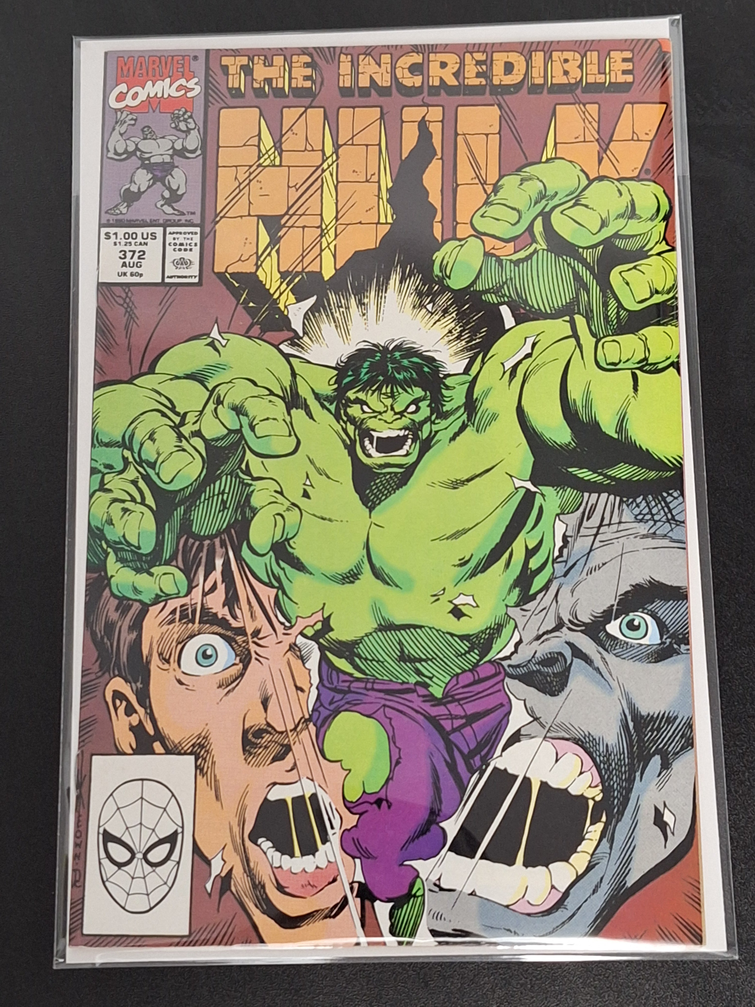 Hulk 372 Marvel 1990 The Return Of Green Hulk