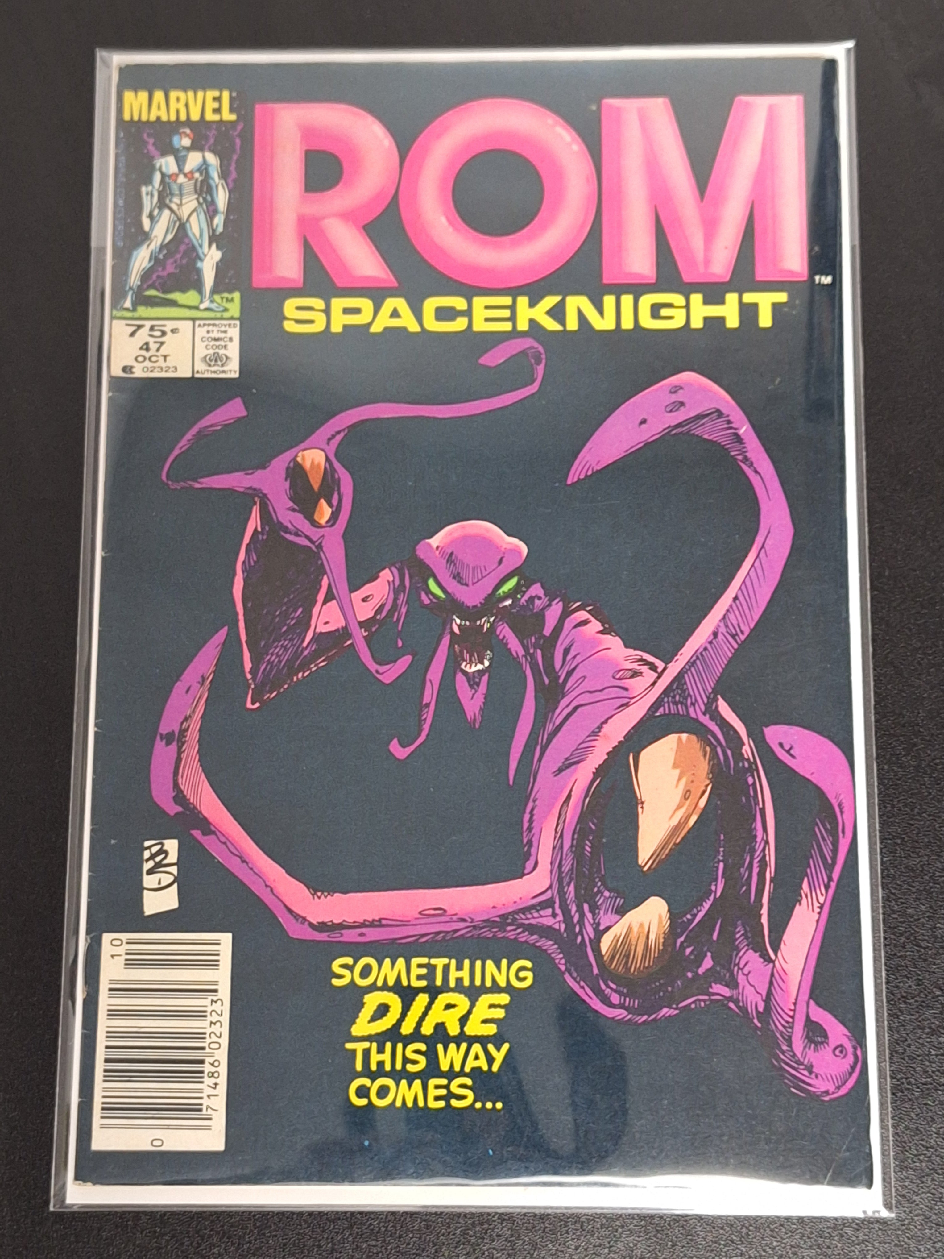 Rom 47 Marvel 1983 Bill Sienkiewicz Cover