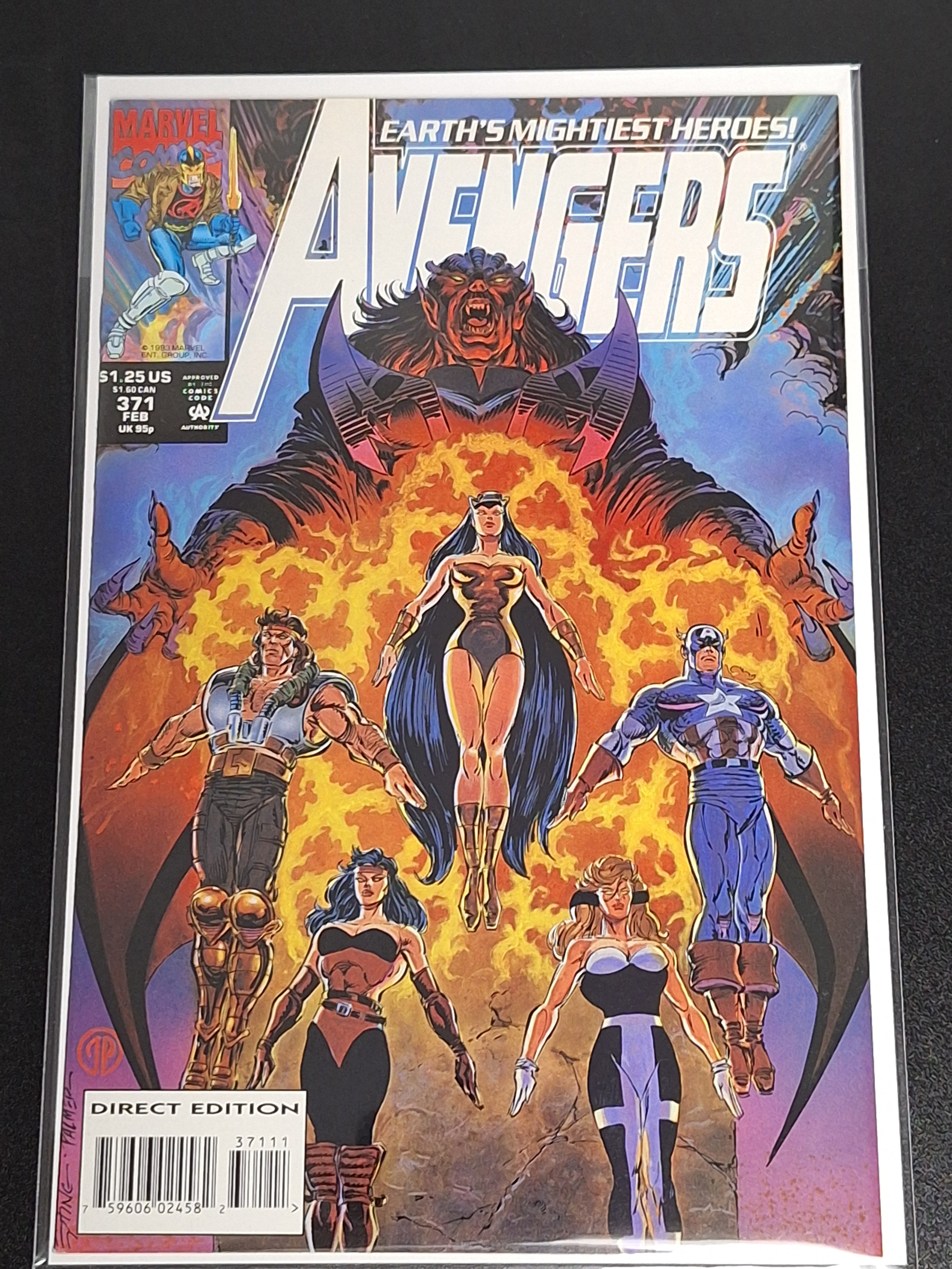 Avengers 371 Marvel 1994 Mephisto Cover