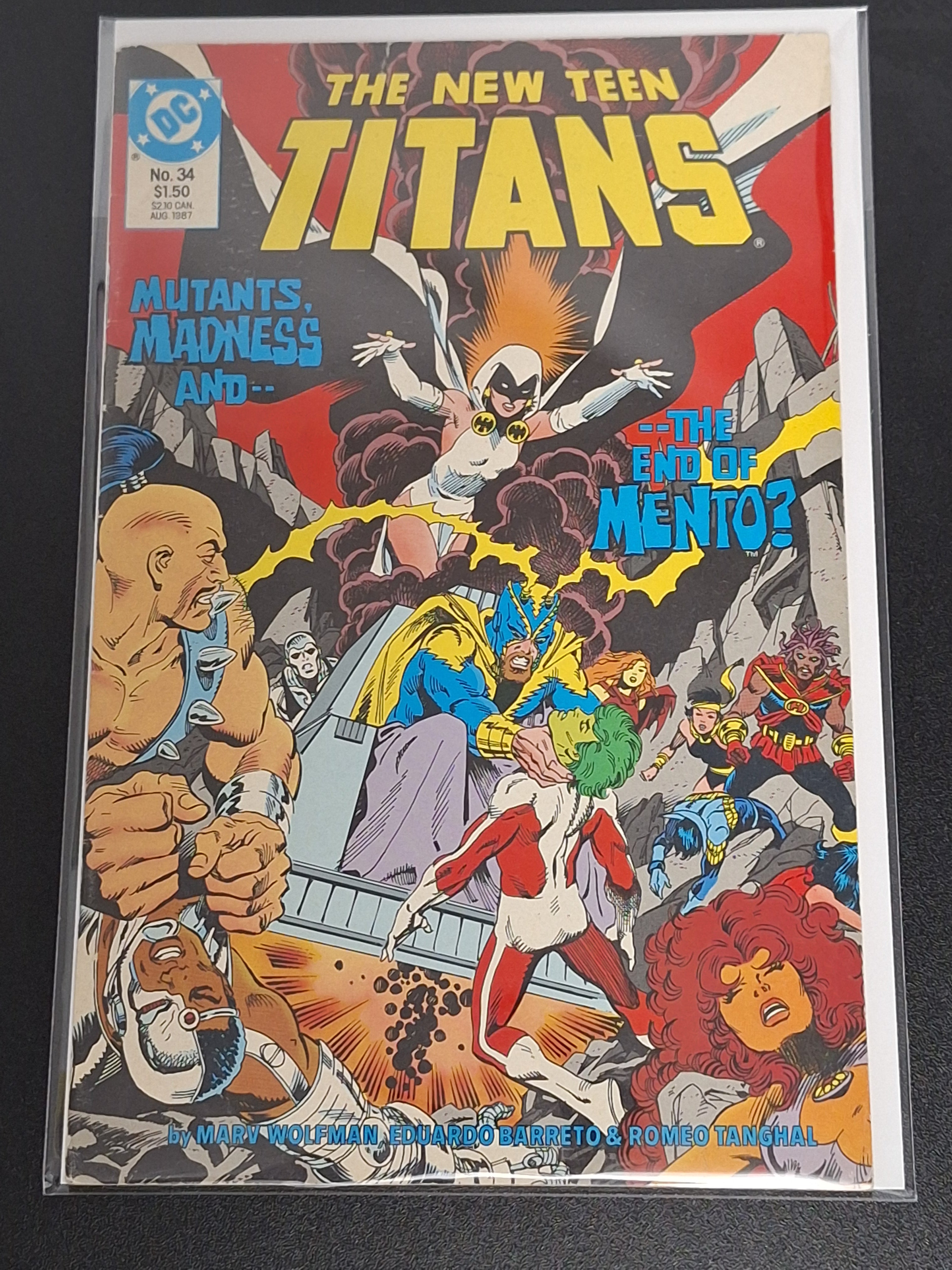The New Teen Titans 34 DC 1987