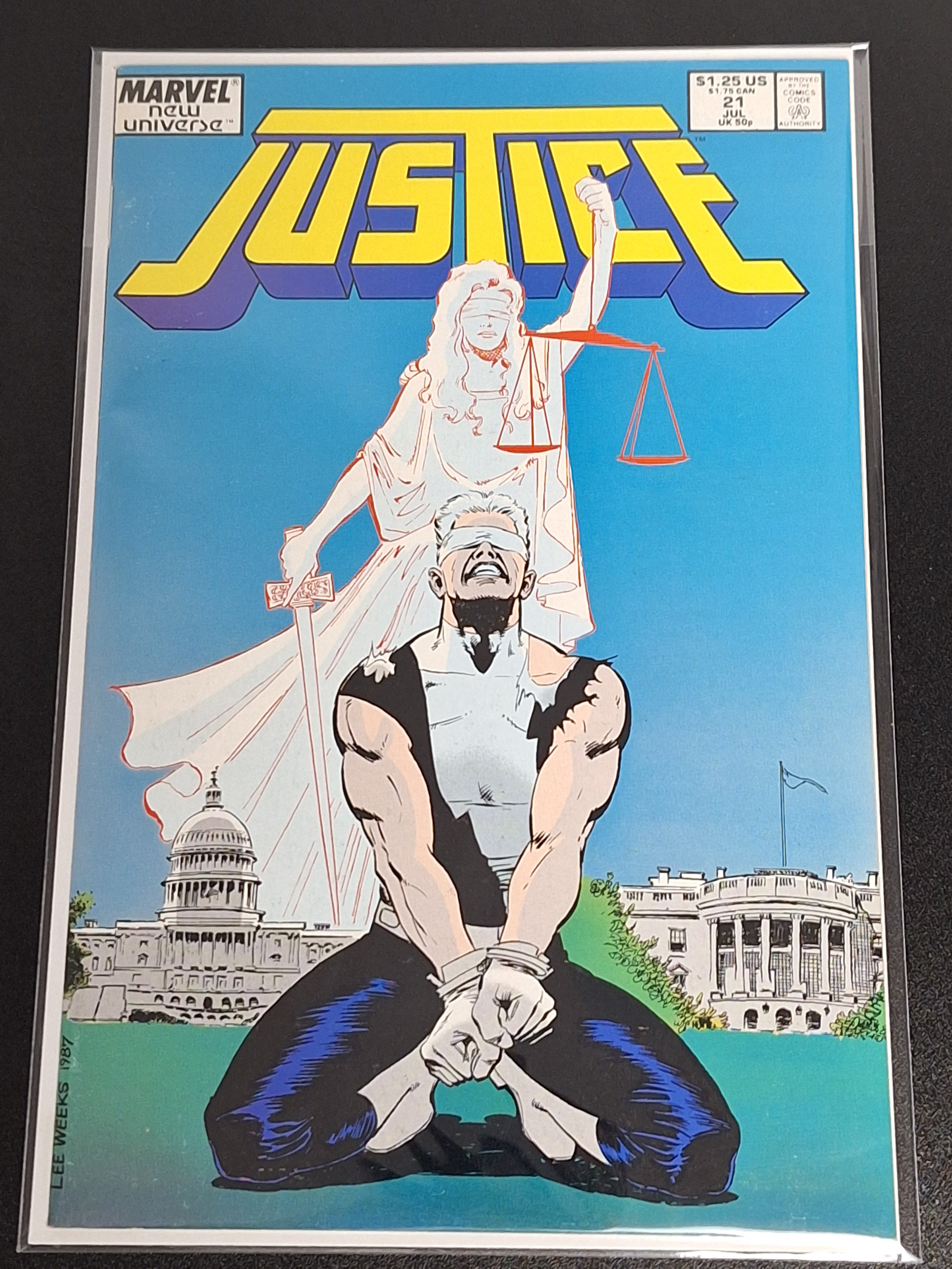 Justice 21 Marvel 1988 New Universe