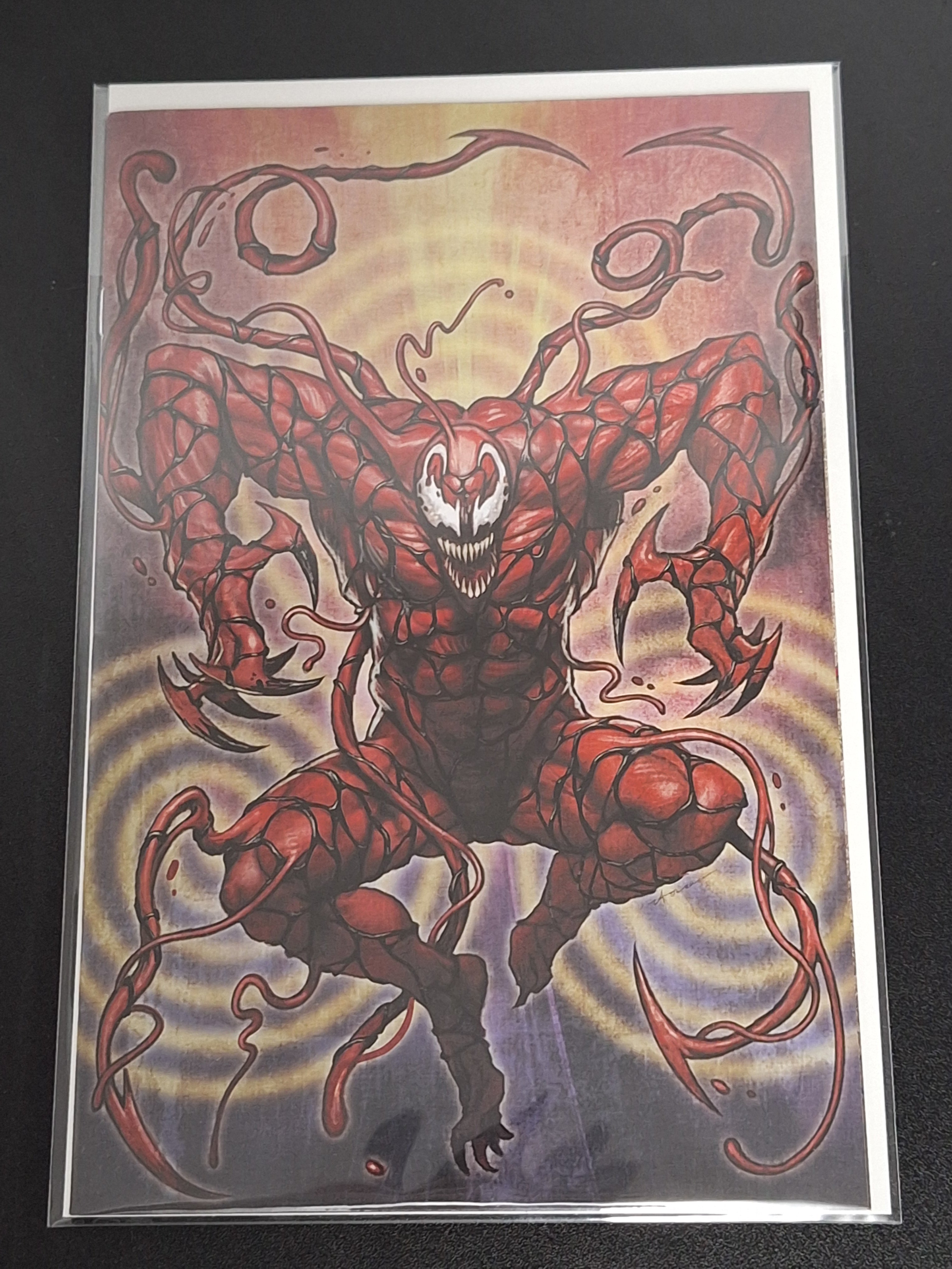 Amazing Spider-Man / Venom: Death Spiral 1 Marvel 2026 Stonehouse 1:50 Virgin Variant