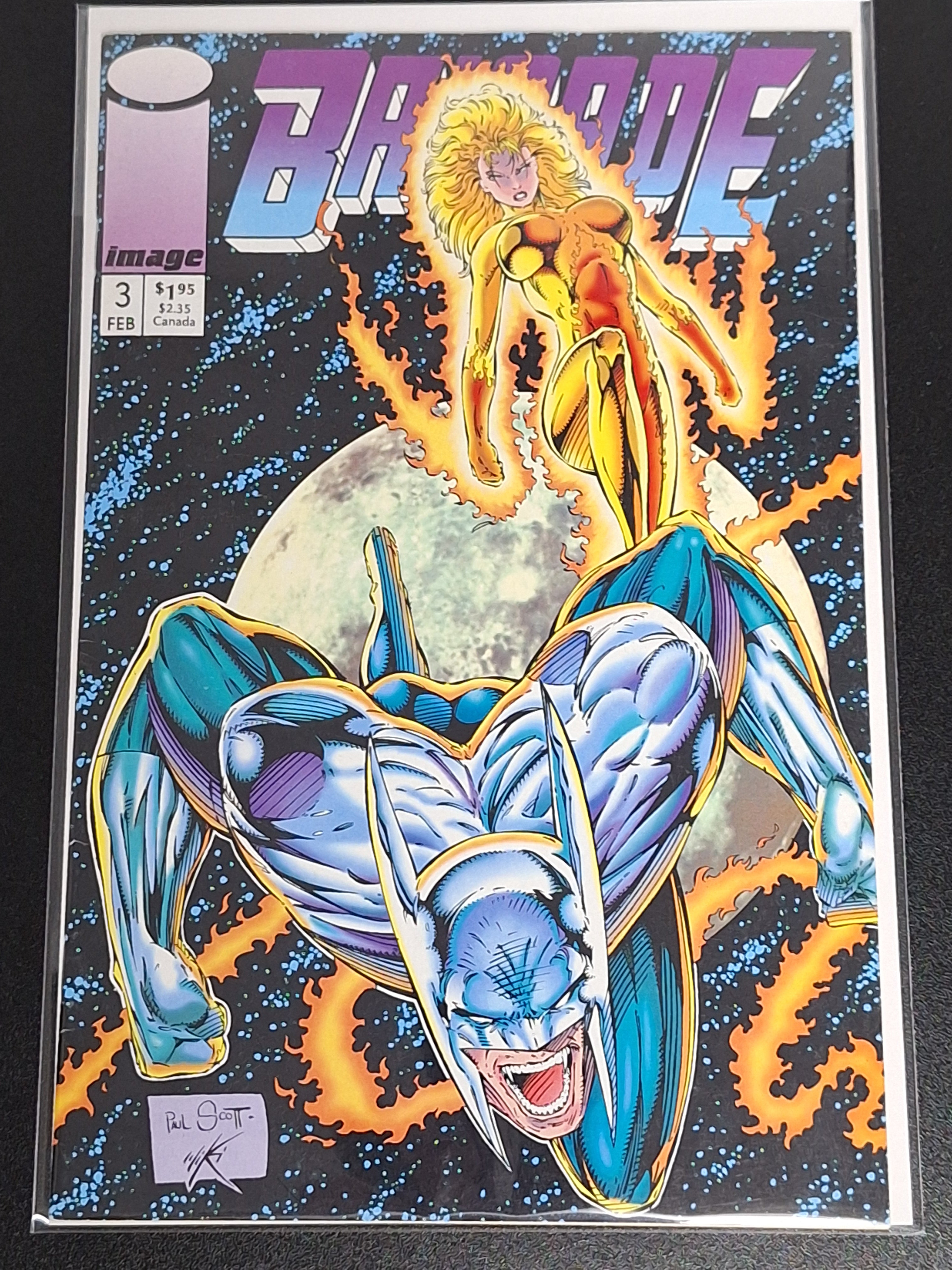 Brigade 3 Image Comics 1993 Card Insert