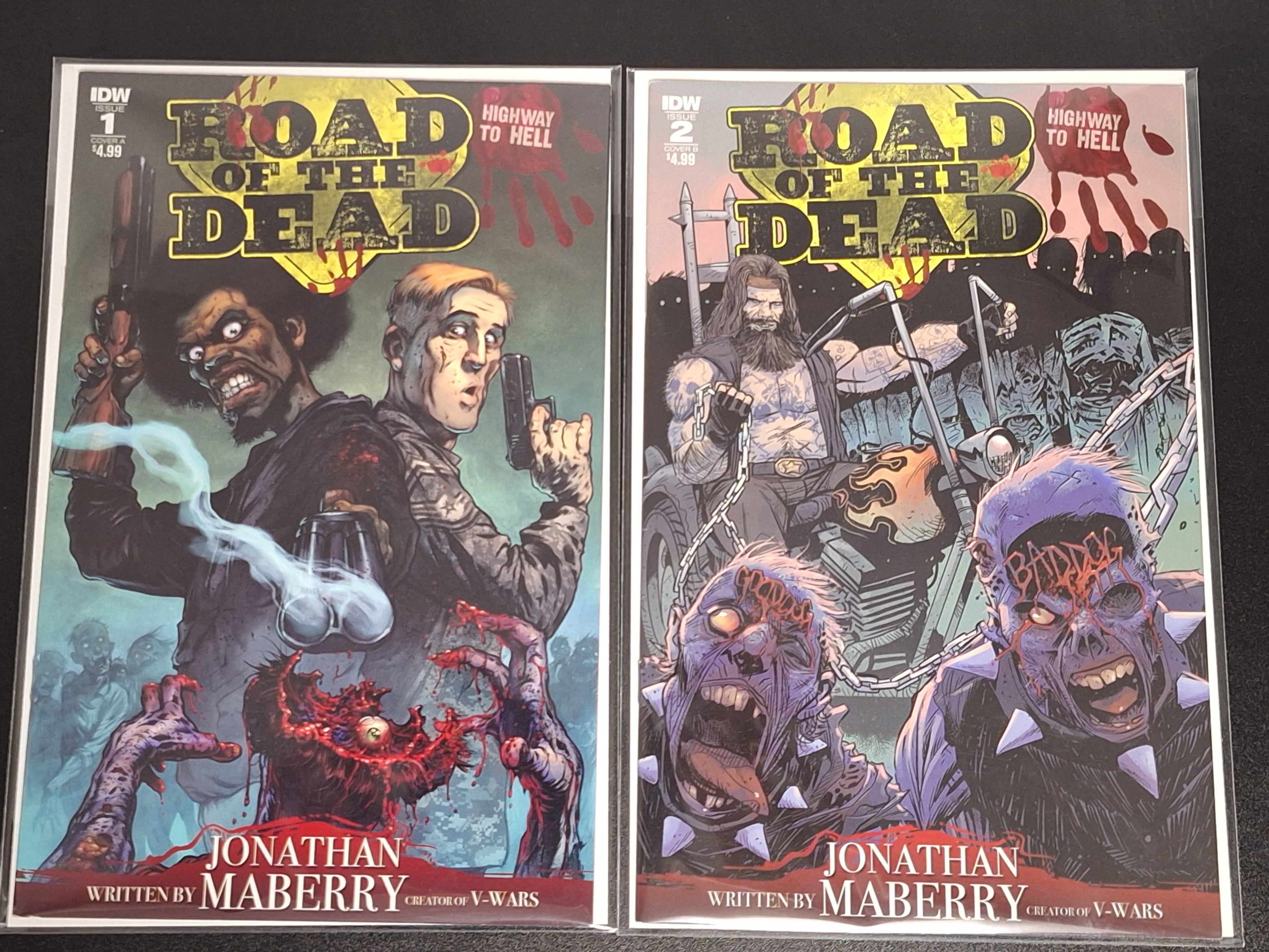 Road Of The Dead 1 & 2 IDW 2018 Highway To Hell