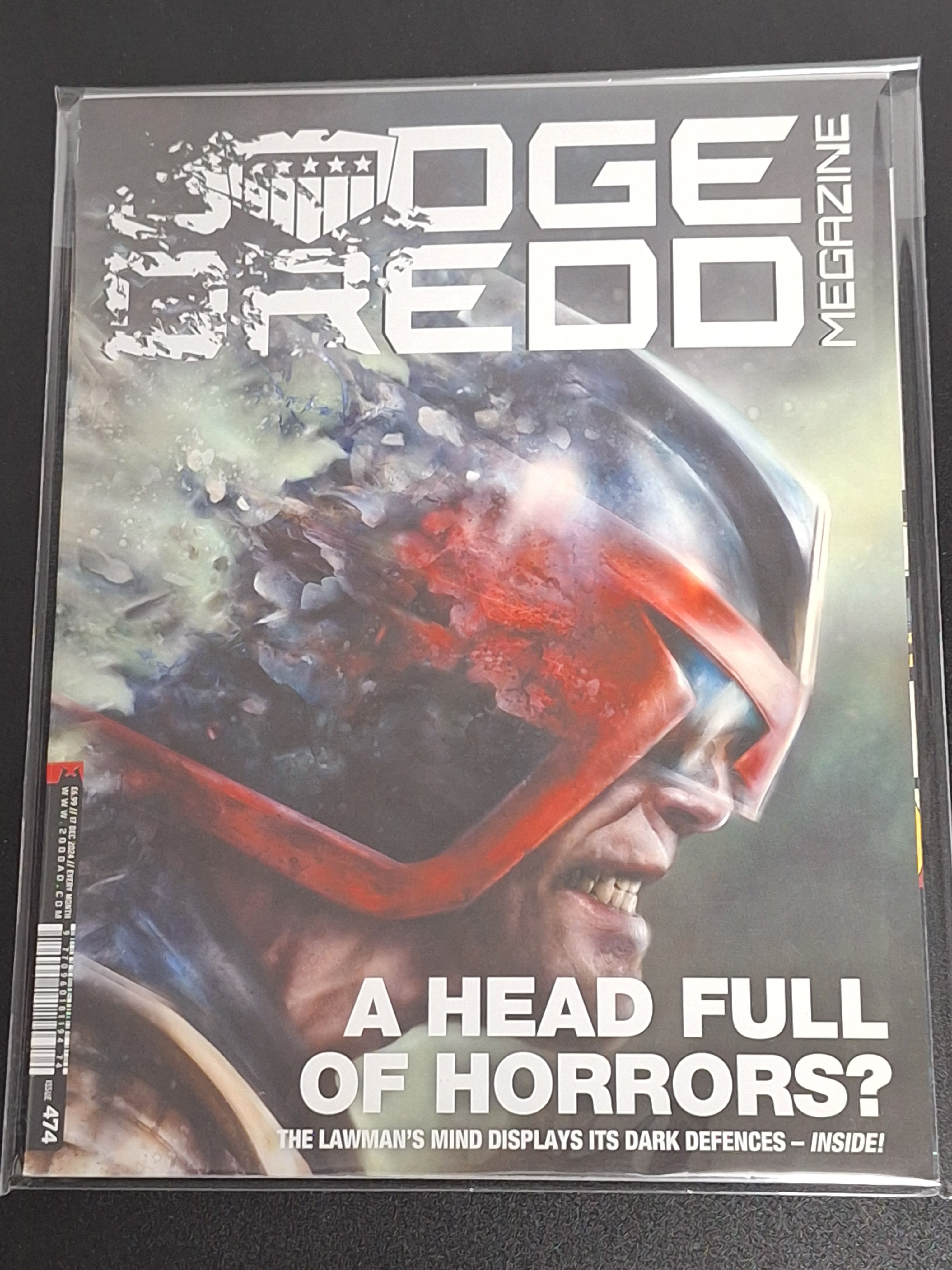 Judge Dredd Magazine #474 2000AD Dec 2024