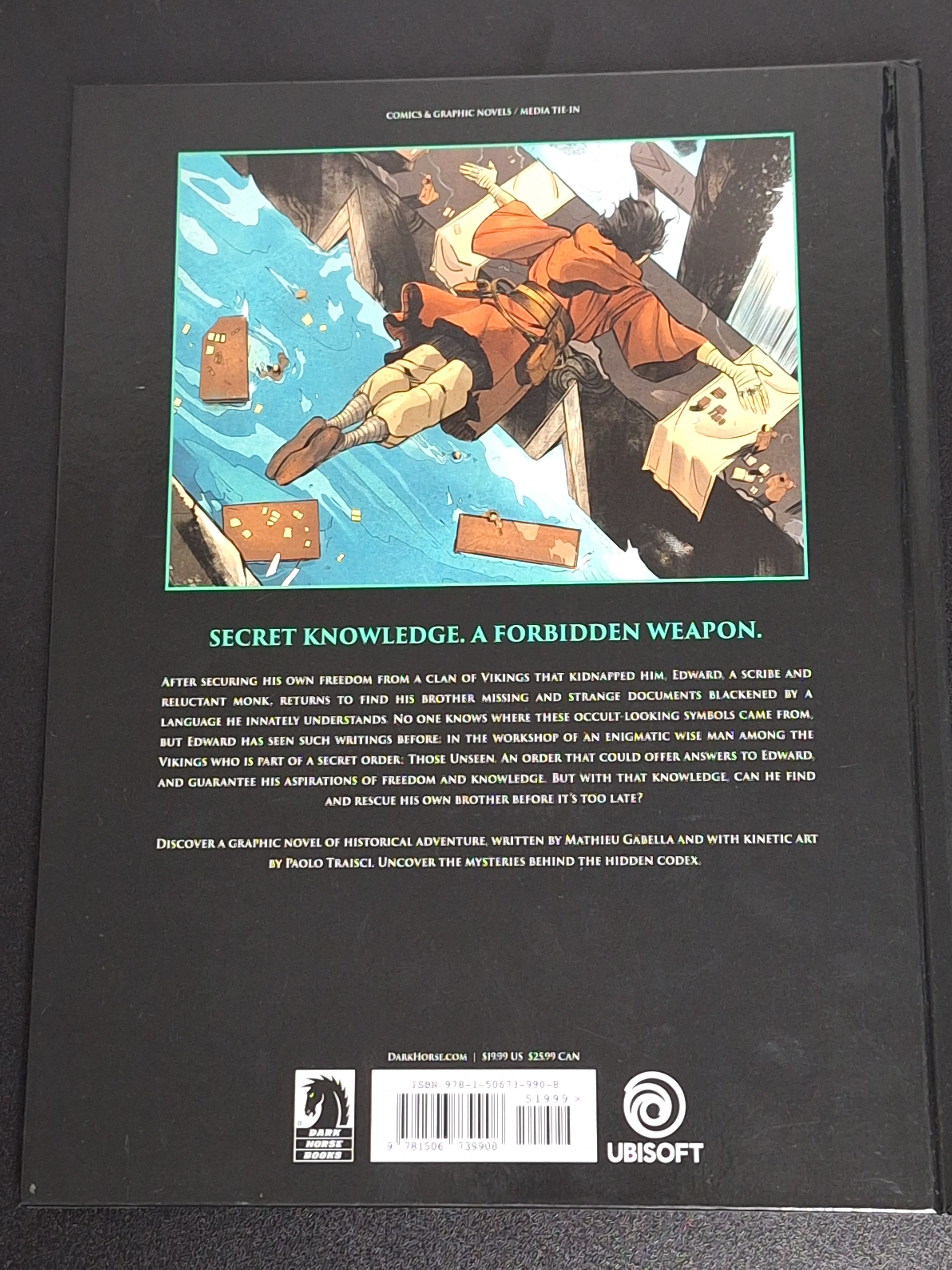 Assassin's Creed Valhalla The Hidden Codex Dark Horse Comics Hardcover Edition