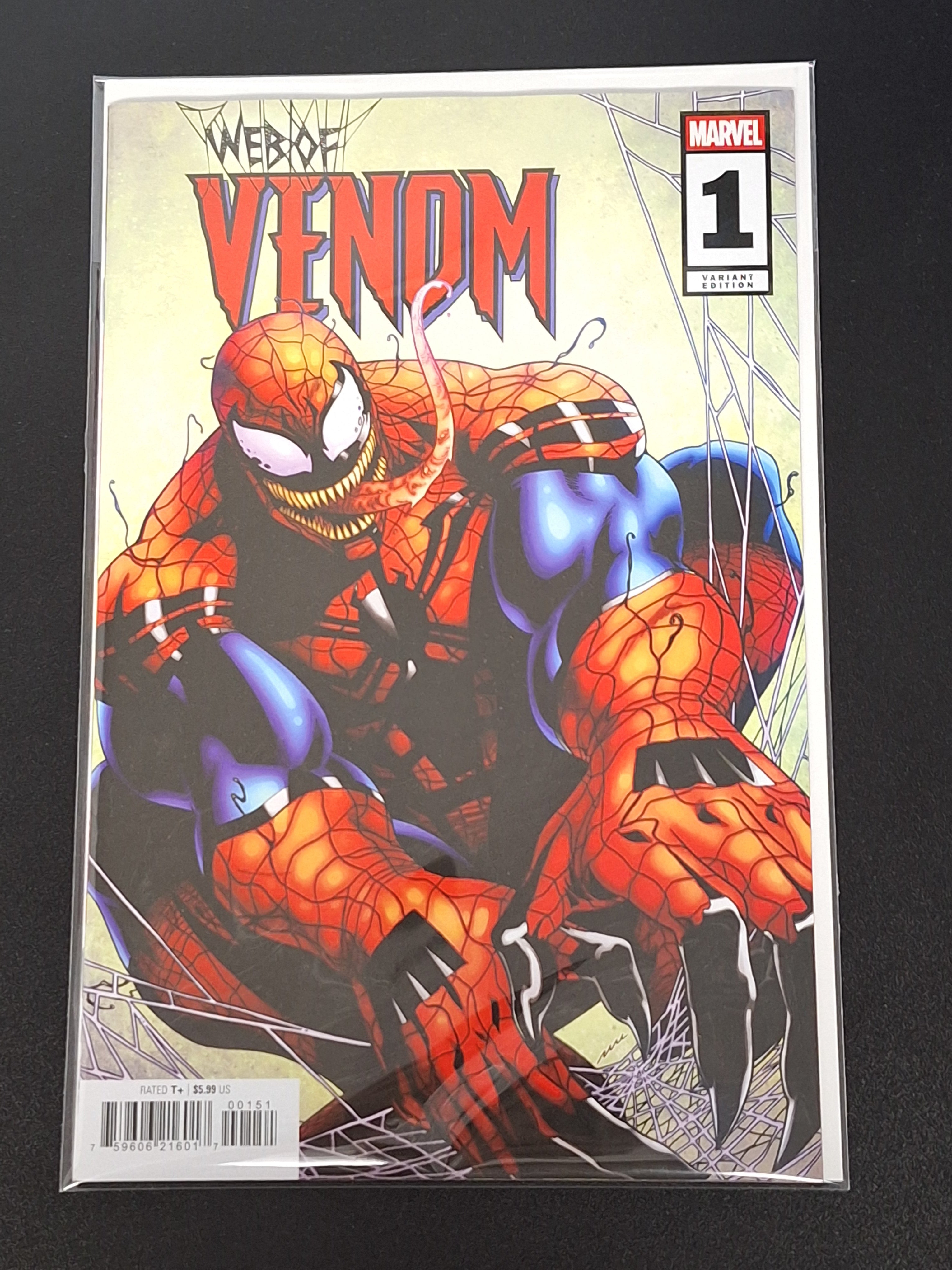Web Of Venom 1 Marvel 2026 Pere Pérez Variant