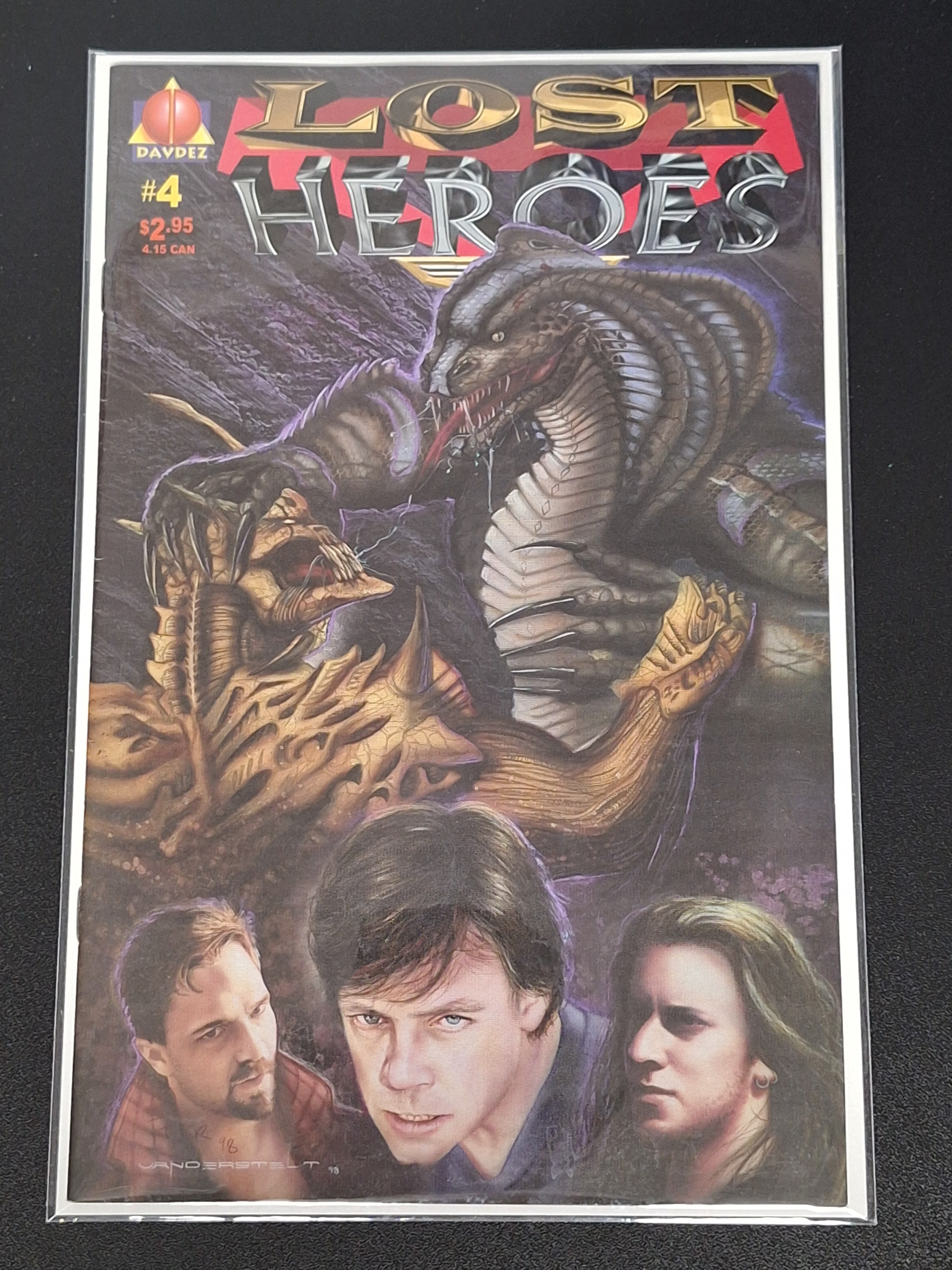 Lost Heroes 4 Davdez Comics 1998