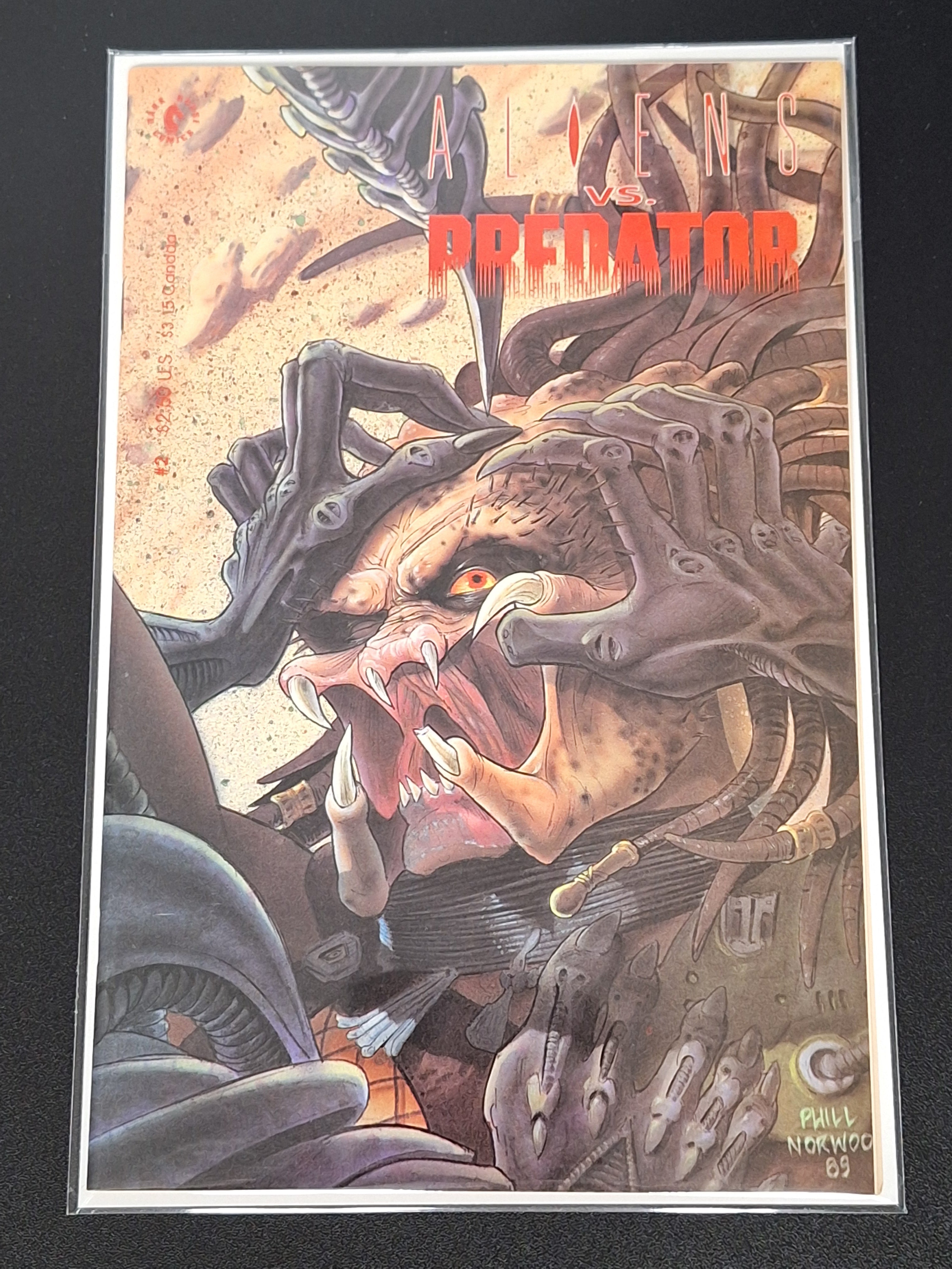 Alien vs. Predator 2 Dark Horse Comics 1990 First Series