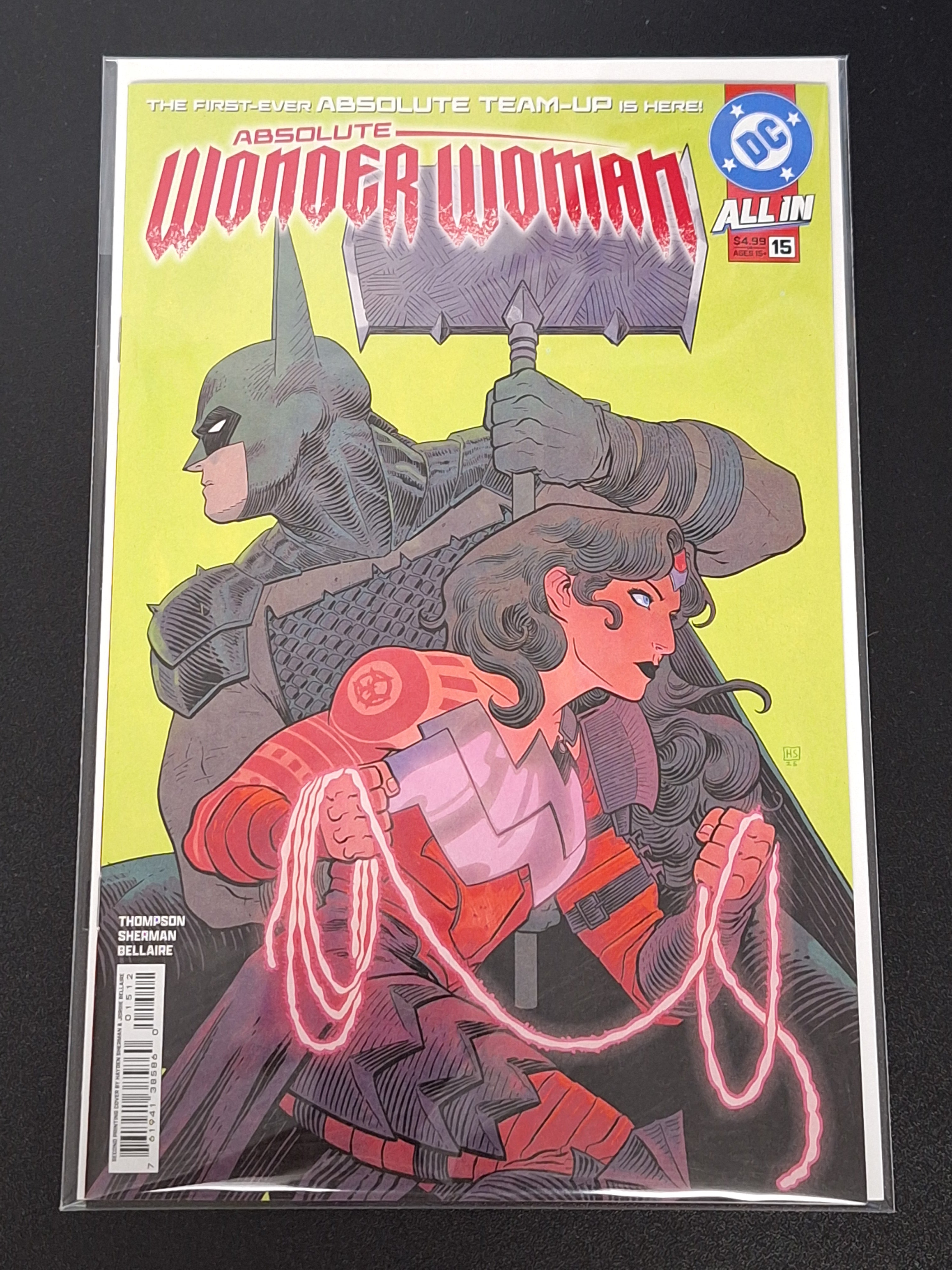 Absolute Wonder Woman 15 DC 2026 Second Printing